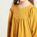 Solid Dress with Long Sleeves and Emrbroidered Detail-Dresses-thumbnail-3