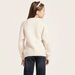 Textured Pullover with Long Sleeves-Sweaters and Cardigans-thumbnailMobile-3