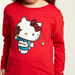 Sanrio Hello Kitty Print T-shirt with Long Sleeves and Sequin Detail-T Shirts-thumbnail-2