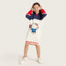 Sanrio Hello Kitty Print Knit Dress with Hood and Long Sleeves-Dresses%2C Gowns and Frocks-thumbnail-0