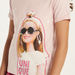 Barbie Print Crew Neck T-shirt-T Shirts-thumbnail-2
