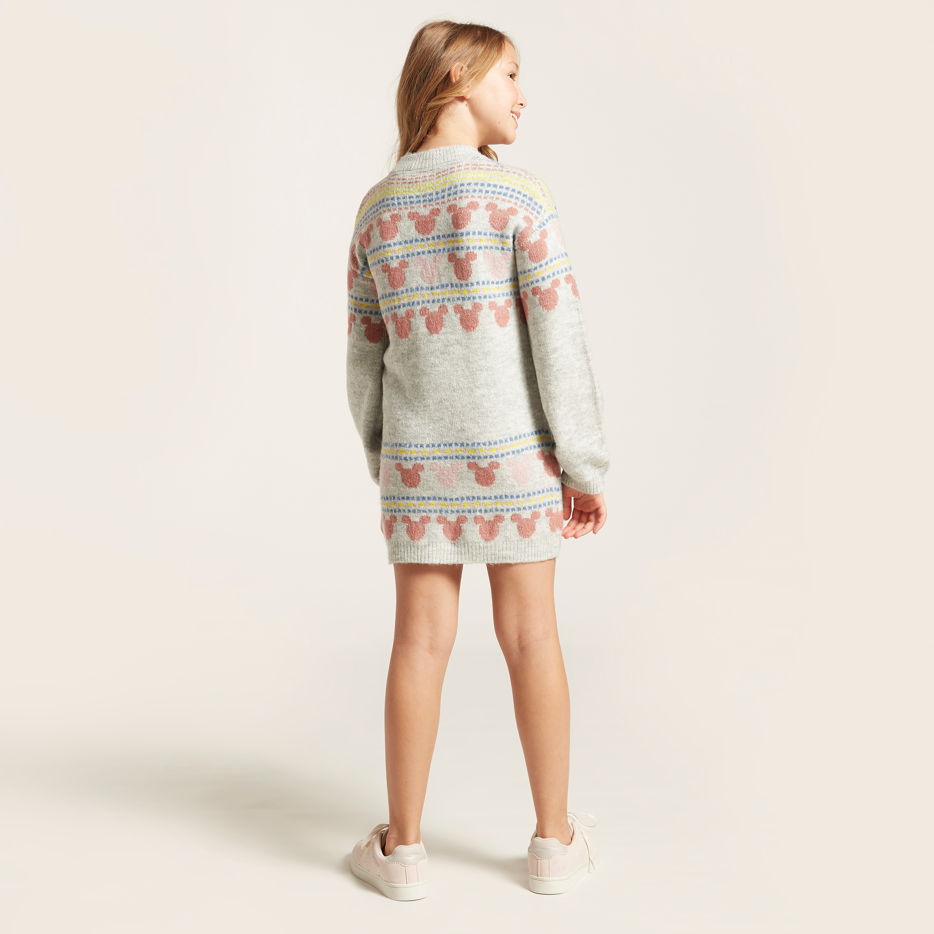 فستان بأكمام طويلة وطبعات ميكي ماوس من ديزني-girls-clothing-dressesandjumpsuits-image-4