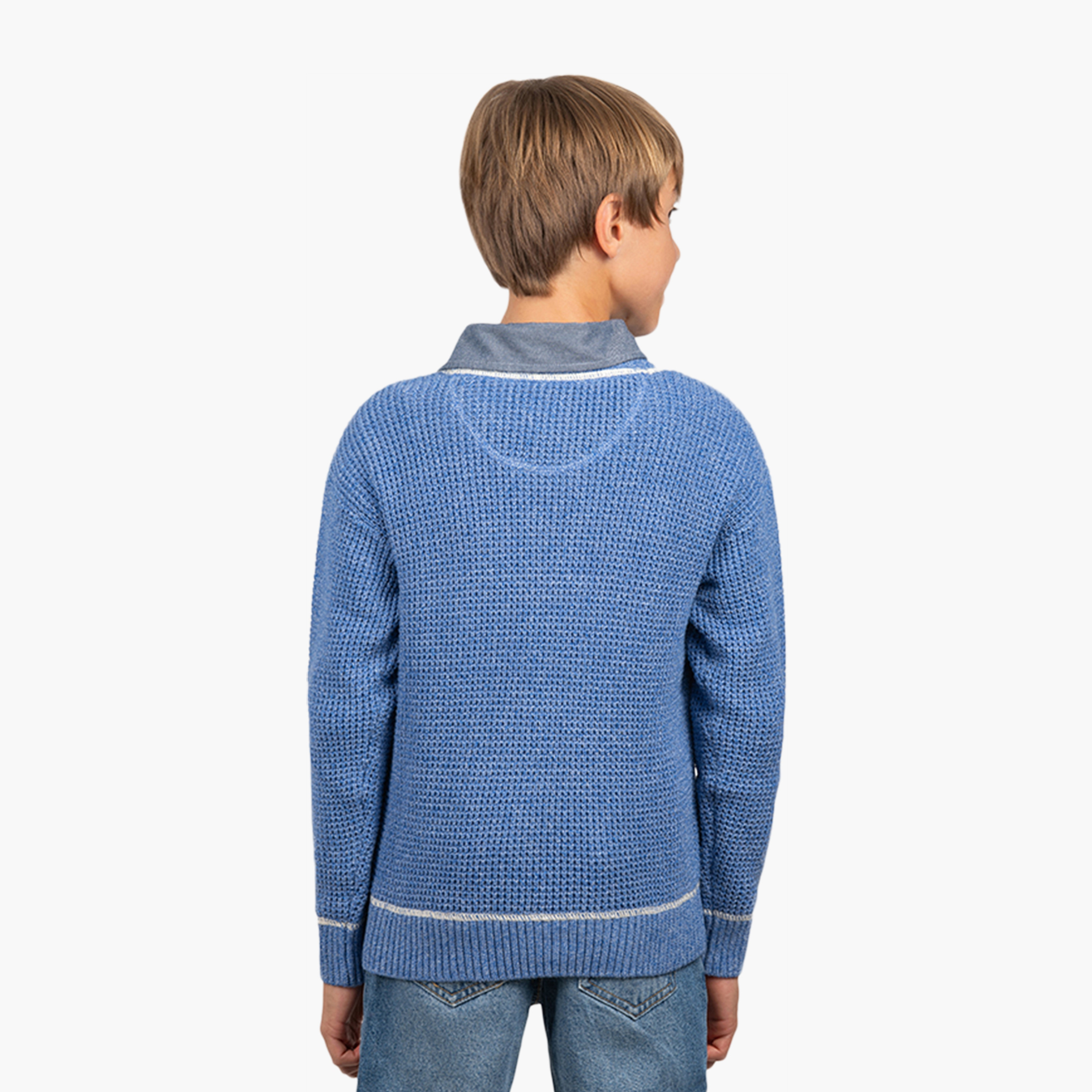 كنزة برقبة دائرية من بيفرلي هيلز بولو كلوب-boys-clothing-jumpersandcardigans-image-4