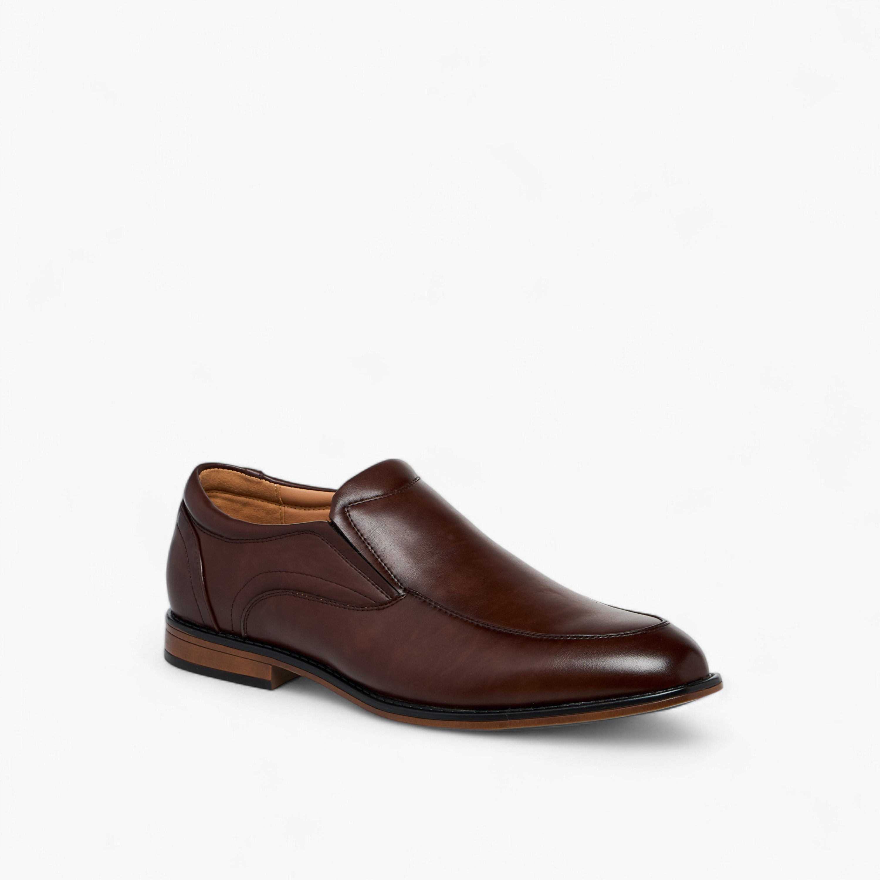 حذاء لوفر سادة سهل الارتداء من إل بي إل بواسطة شو إكسبريس-men-shoes-formalshoes-image-2