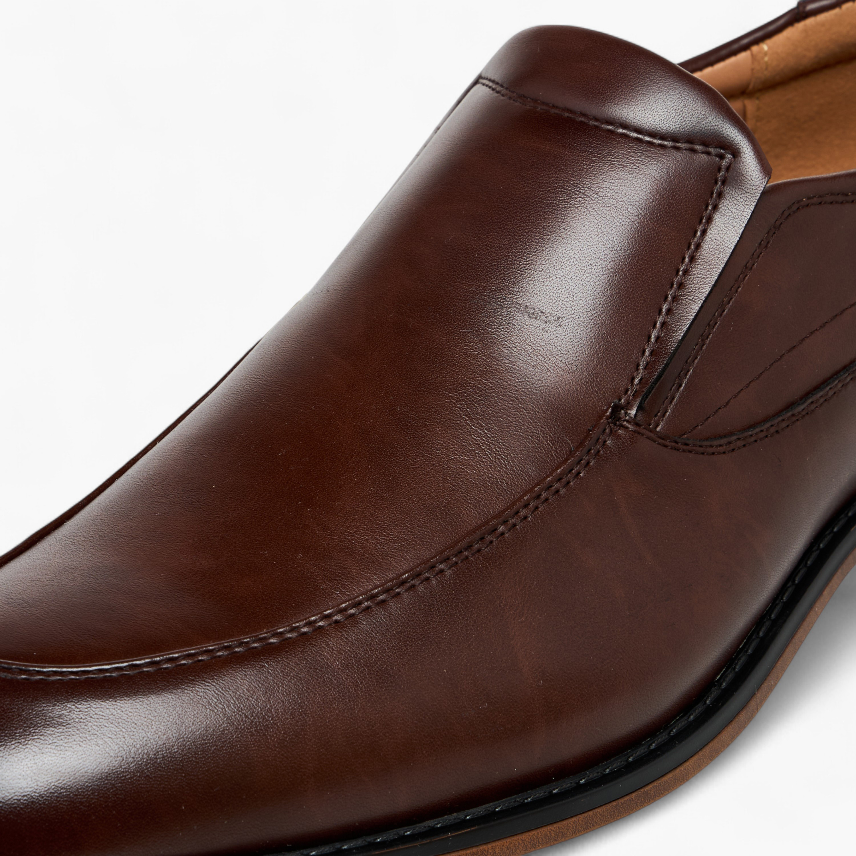 حذاء لوفر سادة سهل الارتداء من إل بي إل بواسطة شو إكسبريس-men-shoes-formalshoes-image-4