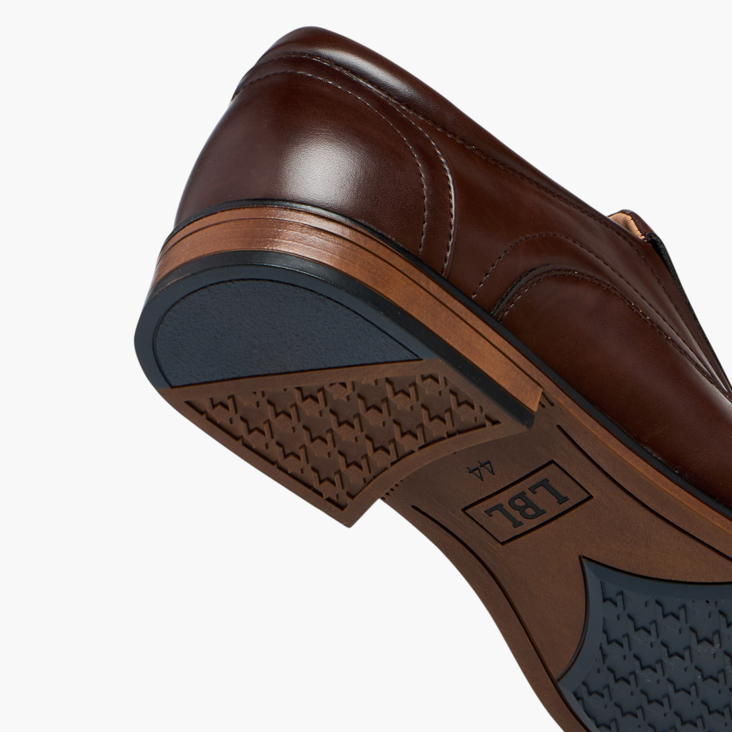 حذاء لوفر سادة سهل الارتداء من إل بي إل بواسطة شو إكسبريس-men-shoes-formalshoes-image-5