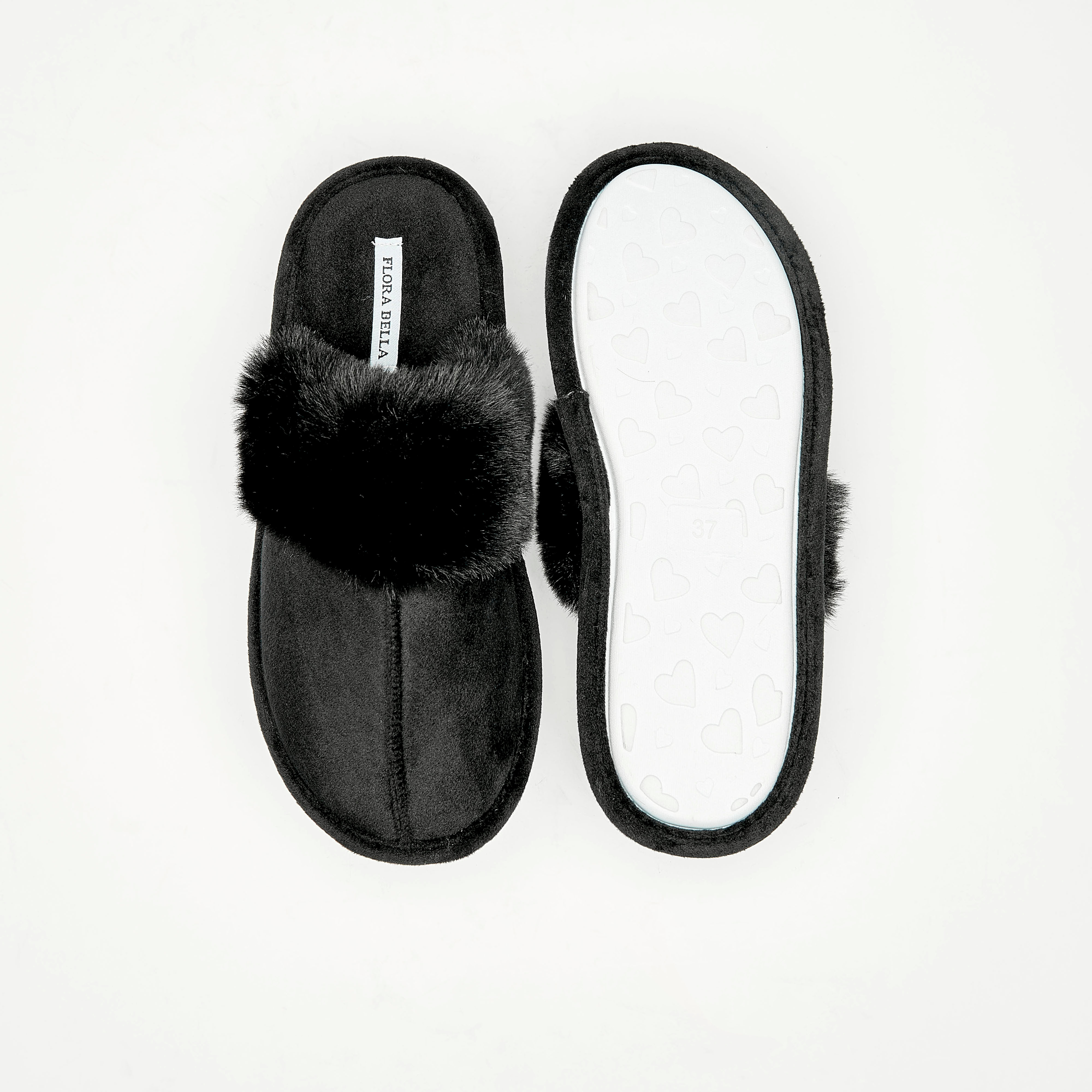 Flora Bella Textured Slip-On Bedroom Slippers-women-shoes-bedroomslippers-image-4