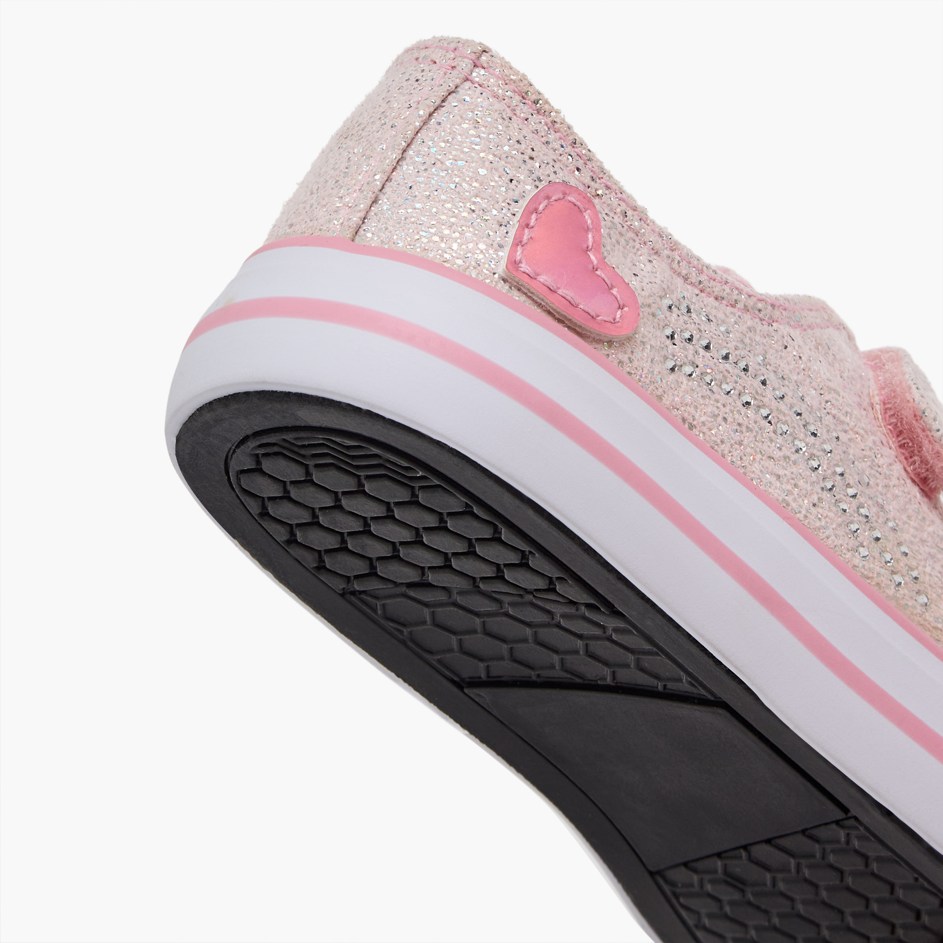 حذاء سنيكرز طول الكاحل بشريط إغلاق لاصق للبنات من فلورا بيلا-girls-shoes-sneakers-image-8