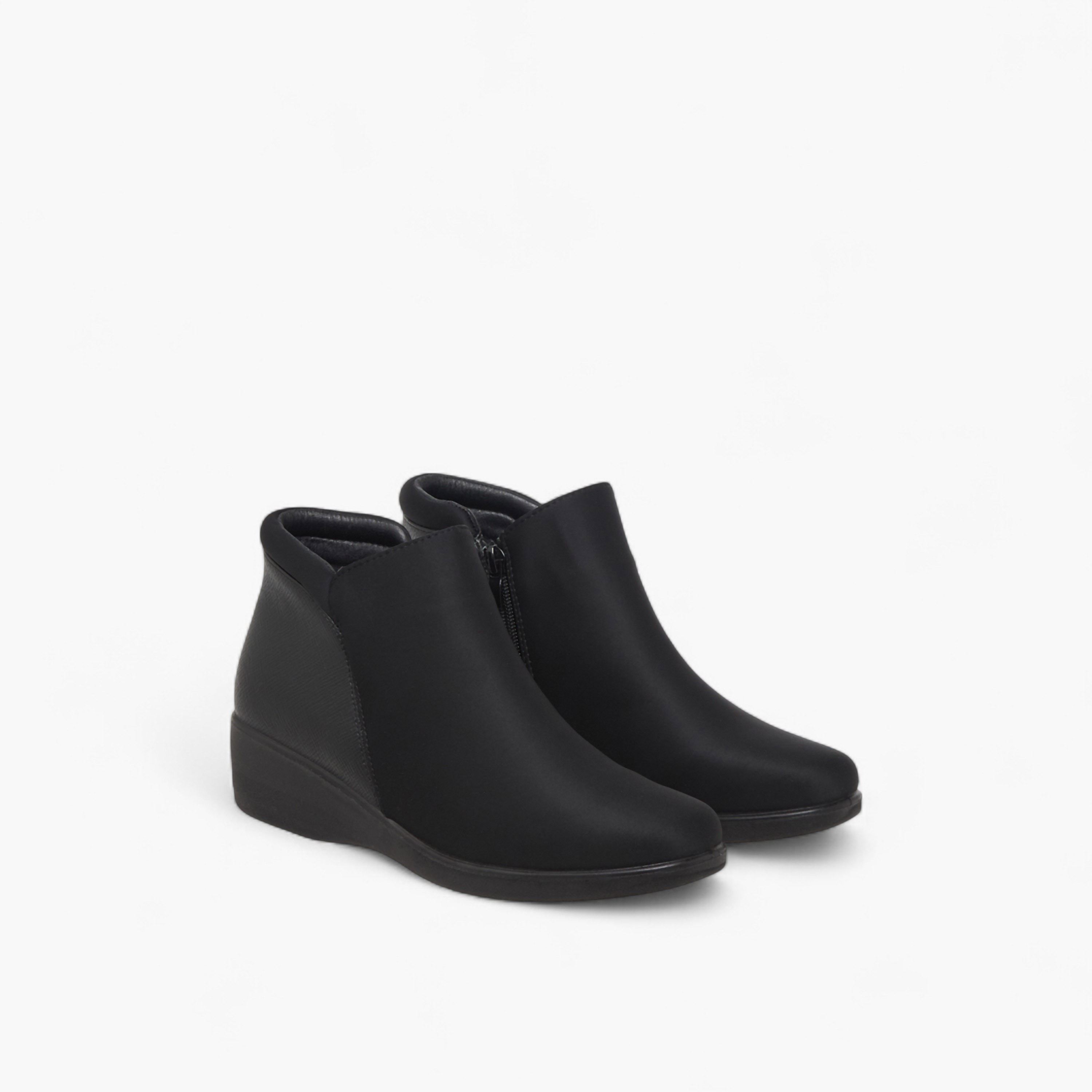Flora Bella Women Wedge Heel Ankle Boots-women-shoes-boots-image-1