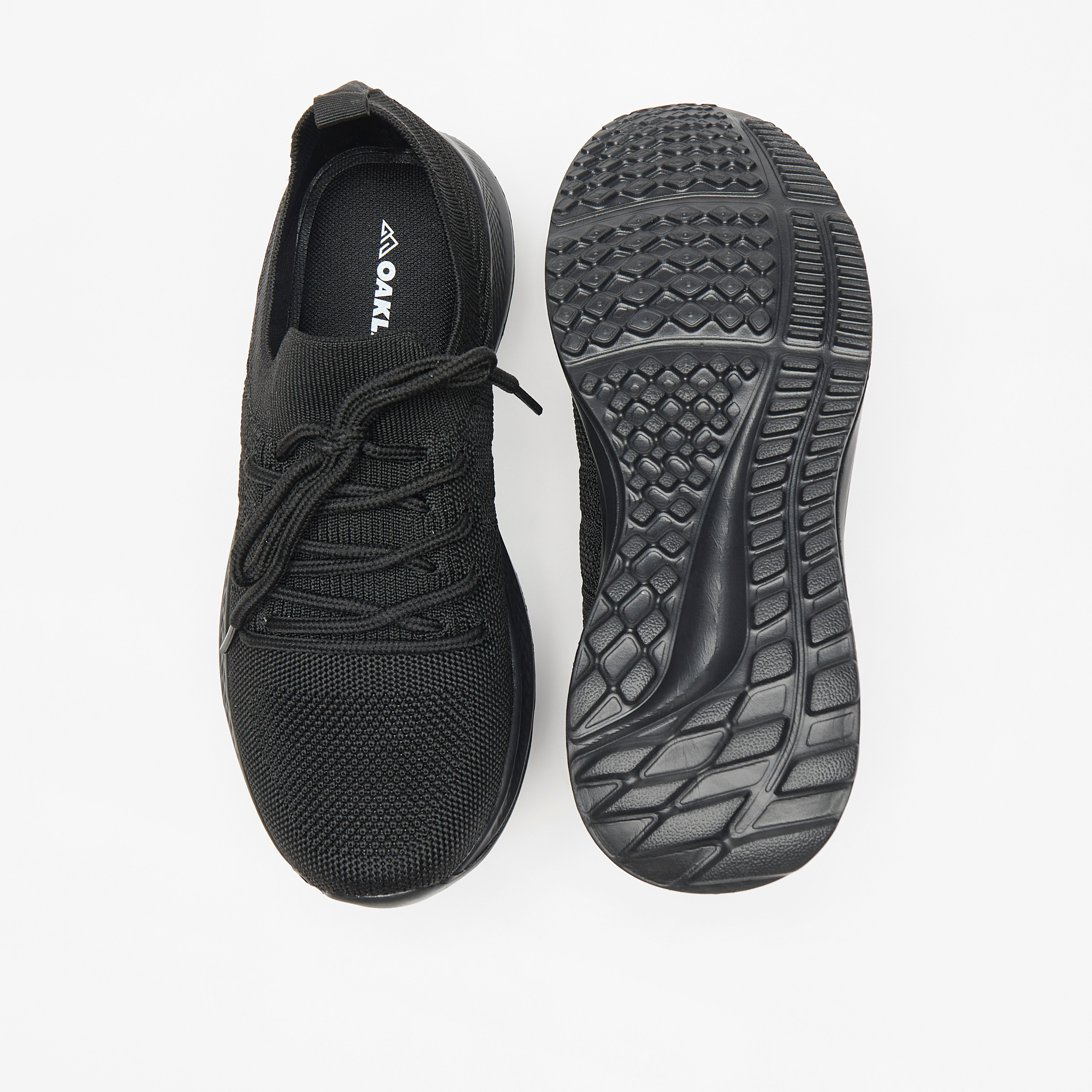 Oaklan by Shoexpress Textured Sports Shoes with Lace-Up Closure-sports-women-shoes-image-4