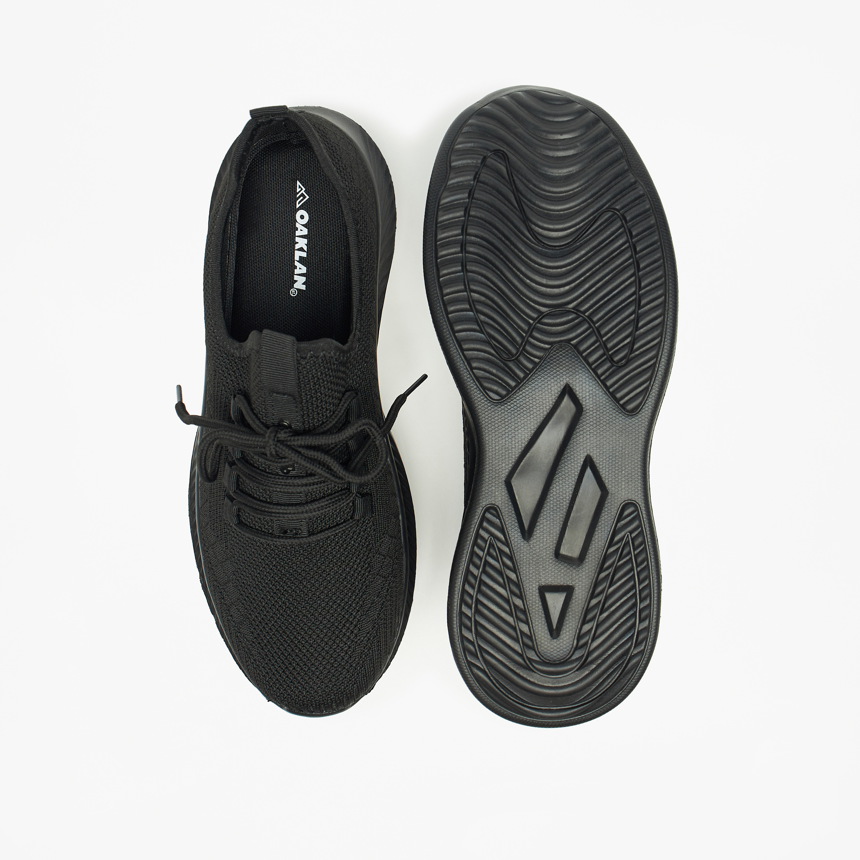 Oakland By Shoexpress Mesh Textured Shoes with Lace-Up Closure-sports-men-shoes-image-4