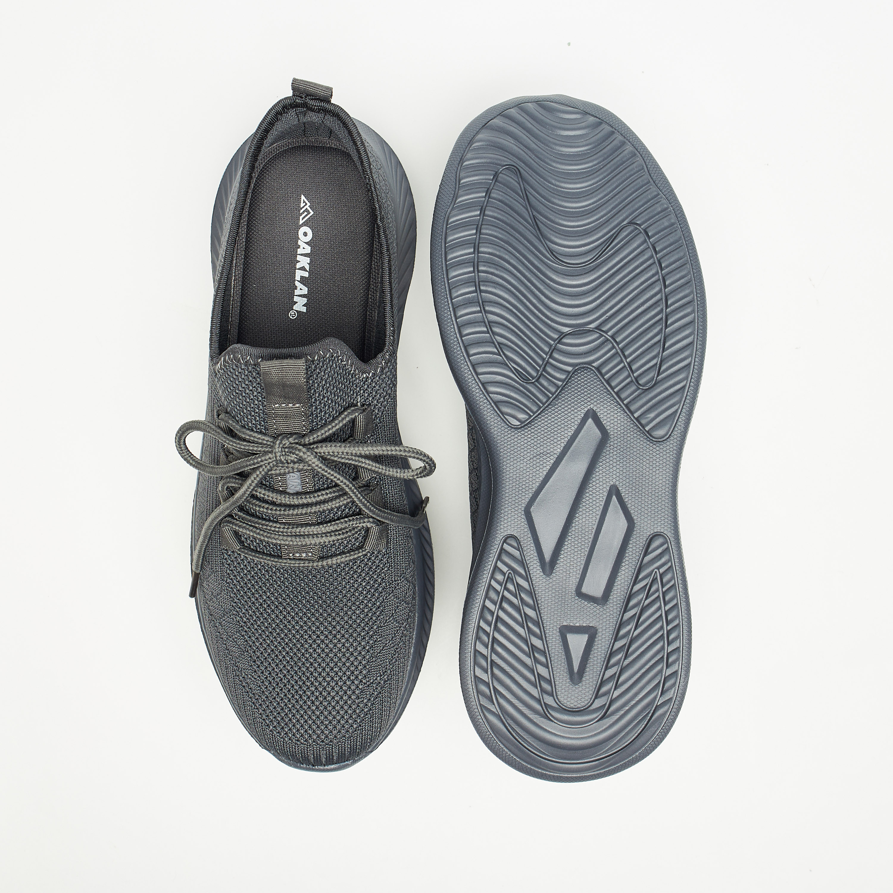 Oakland By Shoexpress Mesh Textured Shoes with Lace-Up Closure-sports-men-shoes-image-9