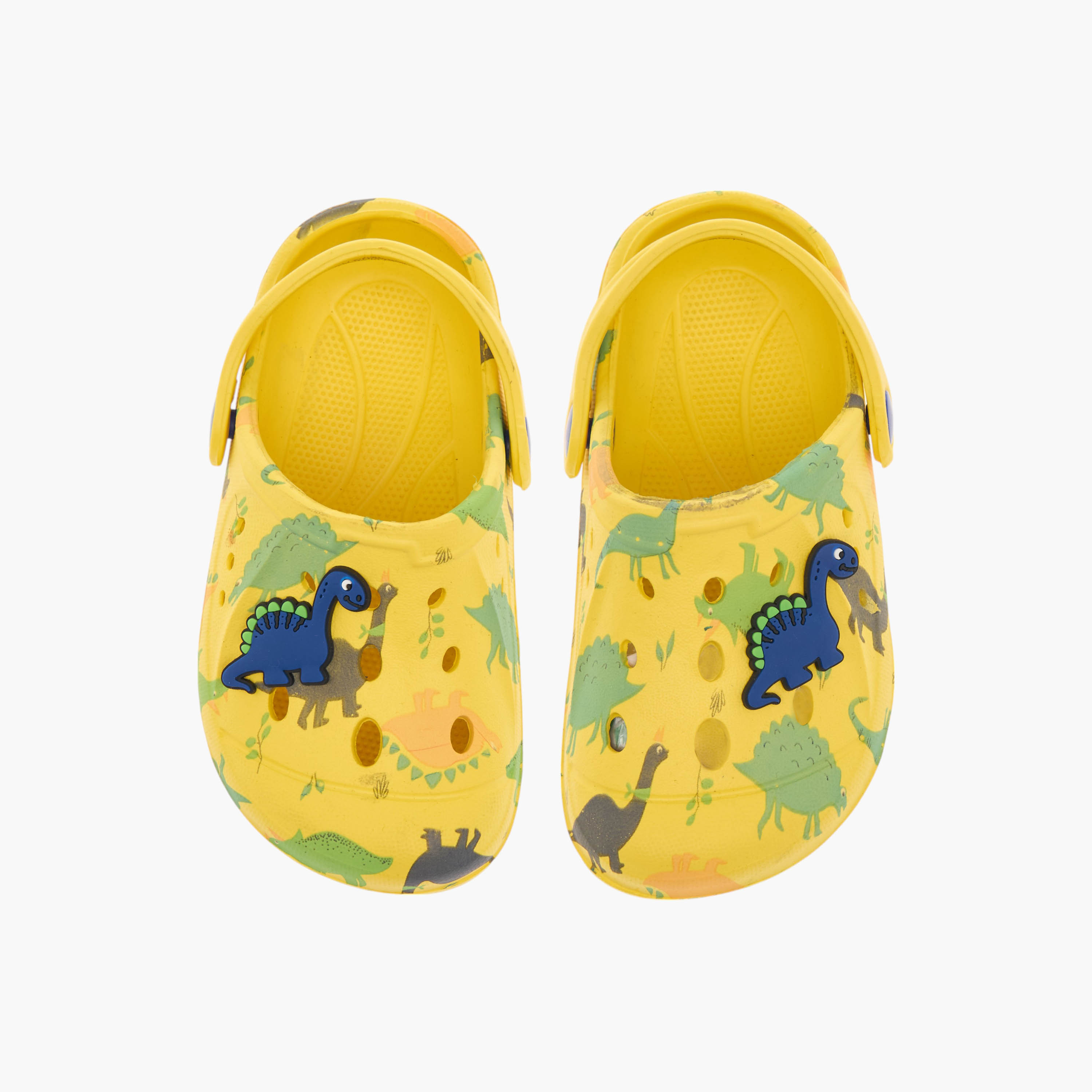 LBL by Shoexpress Dinosaur Applique Clogs with Backstrap-boys-shoes-sandals-image-1