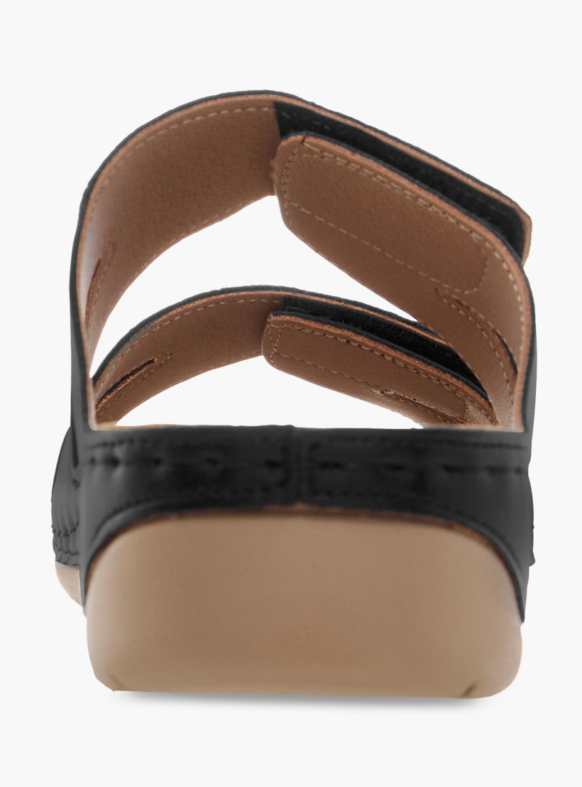 صندل بأحزمة سادة سهل الارتداء من فلورا بيلا-women-shoes-flats-sandals-image-5
