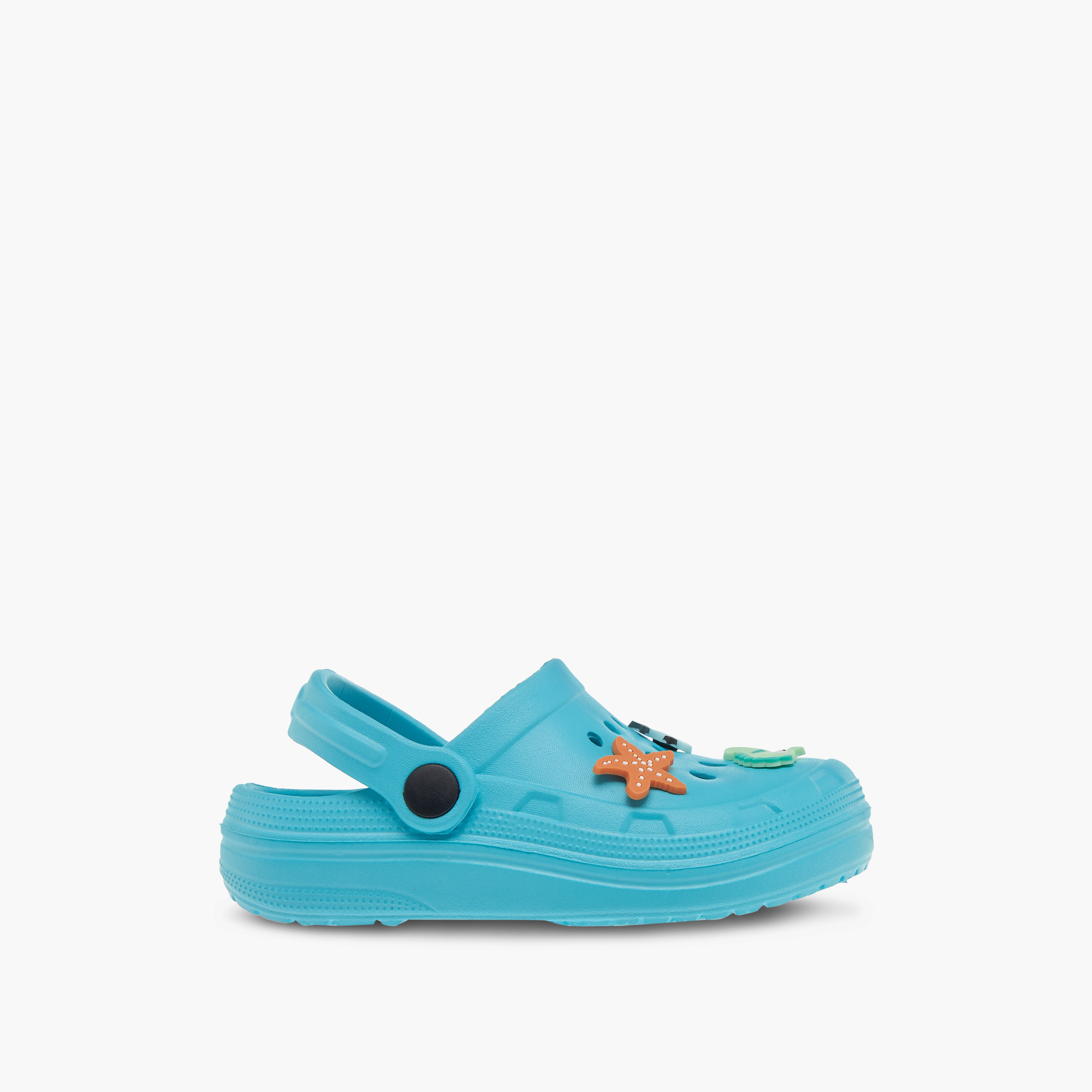 LBL by Shoexpress Animal Embossed Clogs with Backstrap-boys-shoes-sandals-image-3