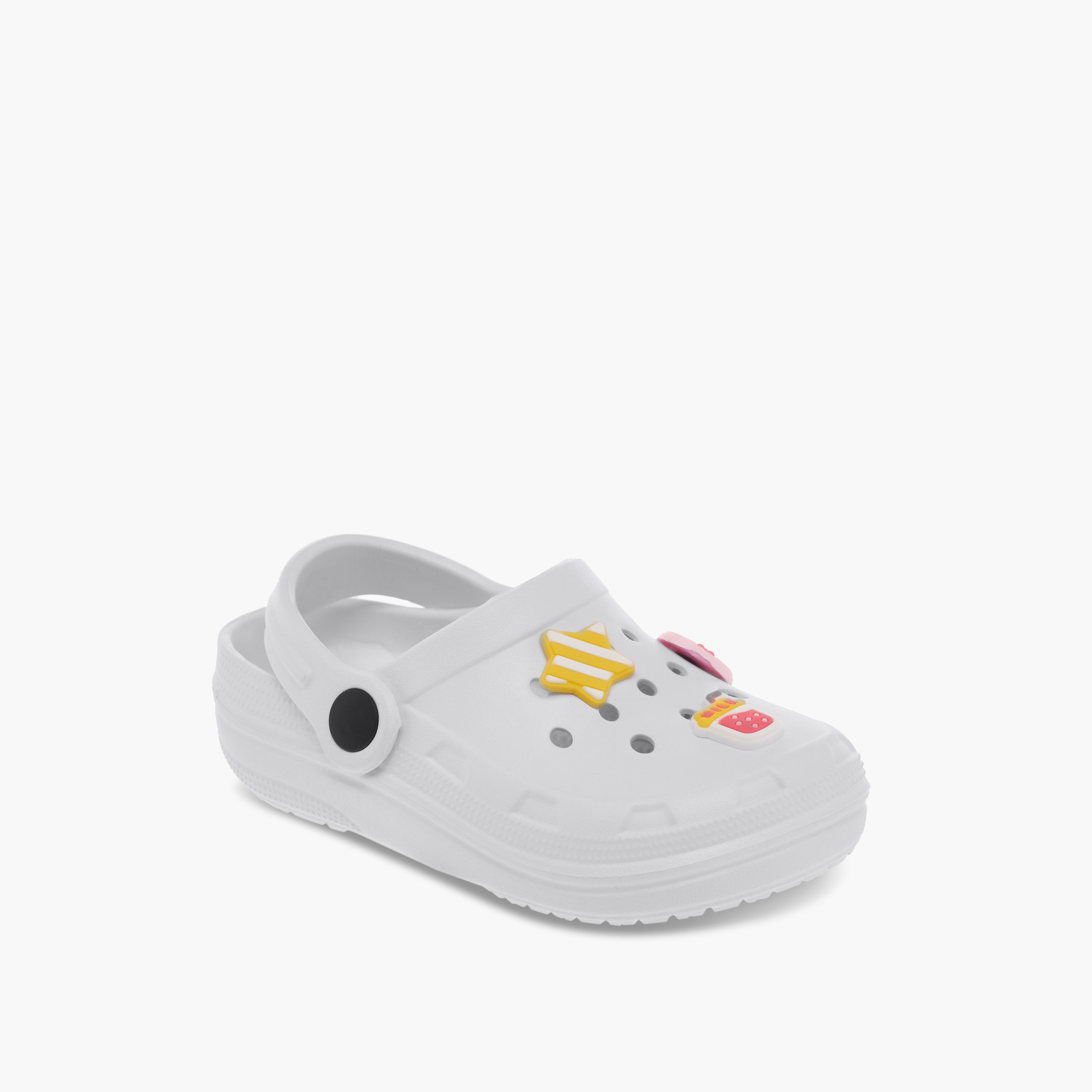 صندل كلوج بنقوش وحزام خلفي من فلورا بيلا-girls-shoes-sandals-image-2