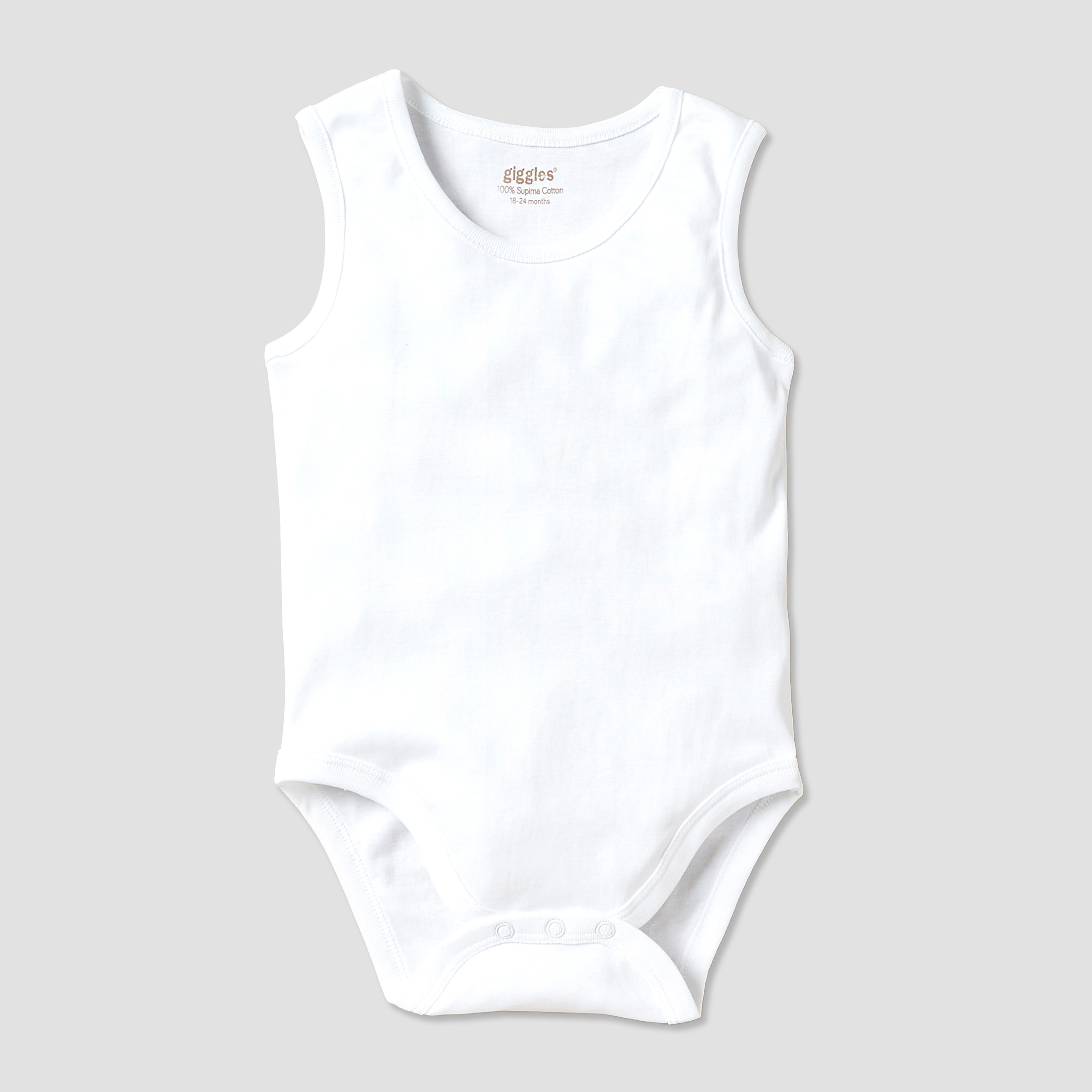 Giggles Solid Sleeveless Bodysuit-baby-boys-clothing-bodysuits-image-2