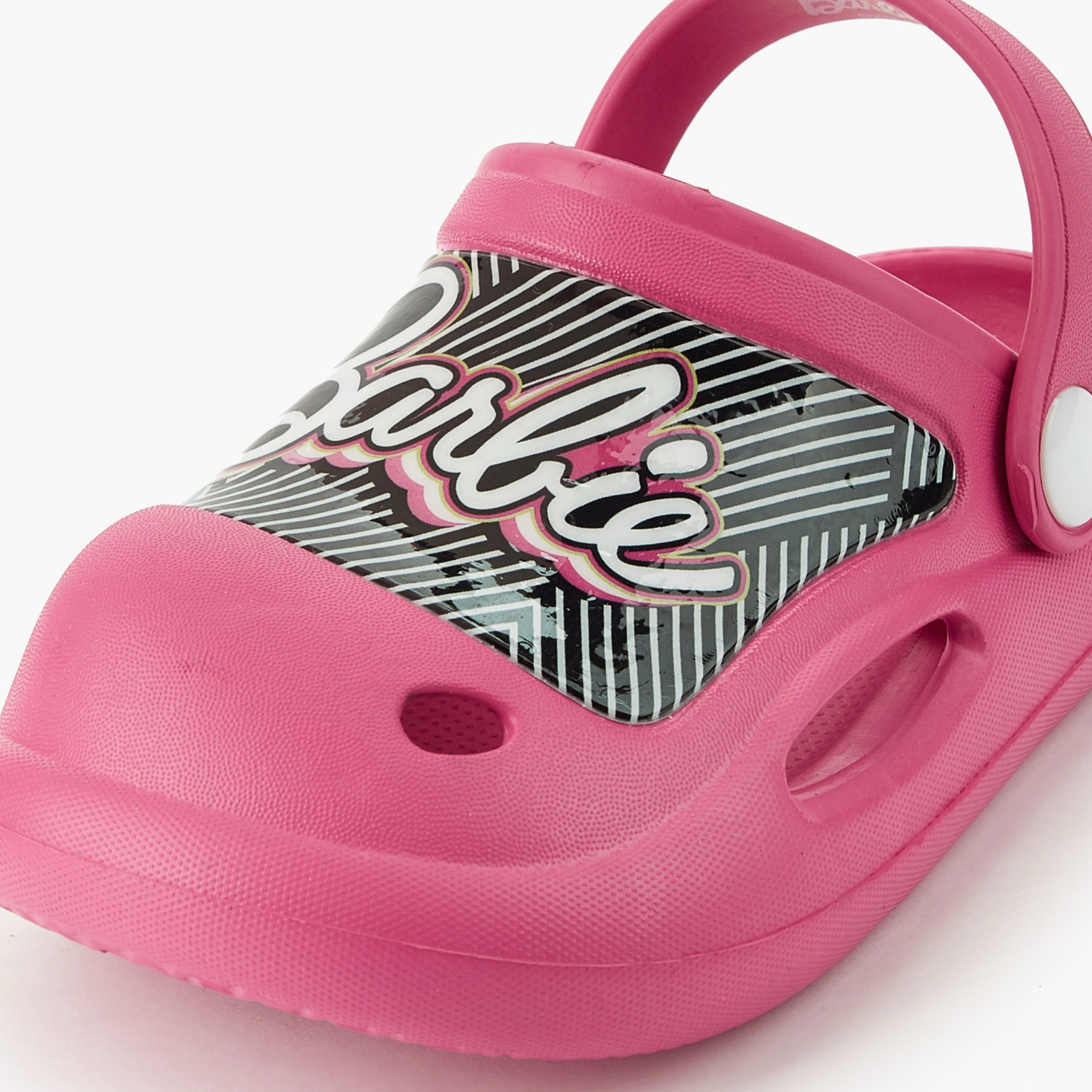 Barbie Girls Printed Clogs-girls-shoes-flipflopsandslides-image-4
