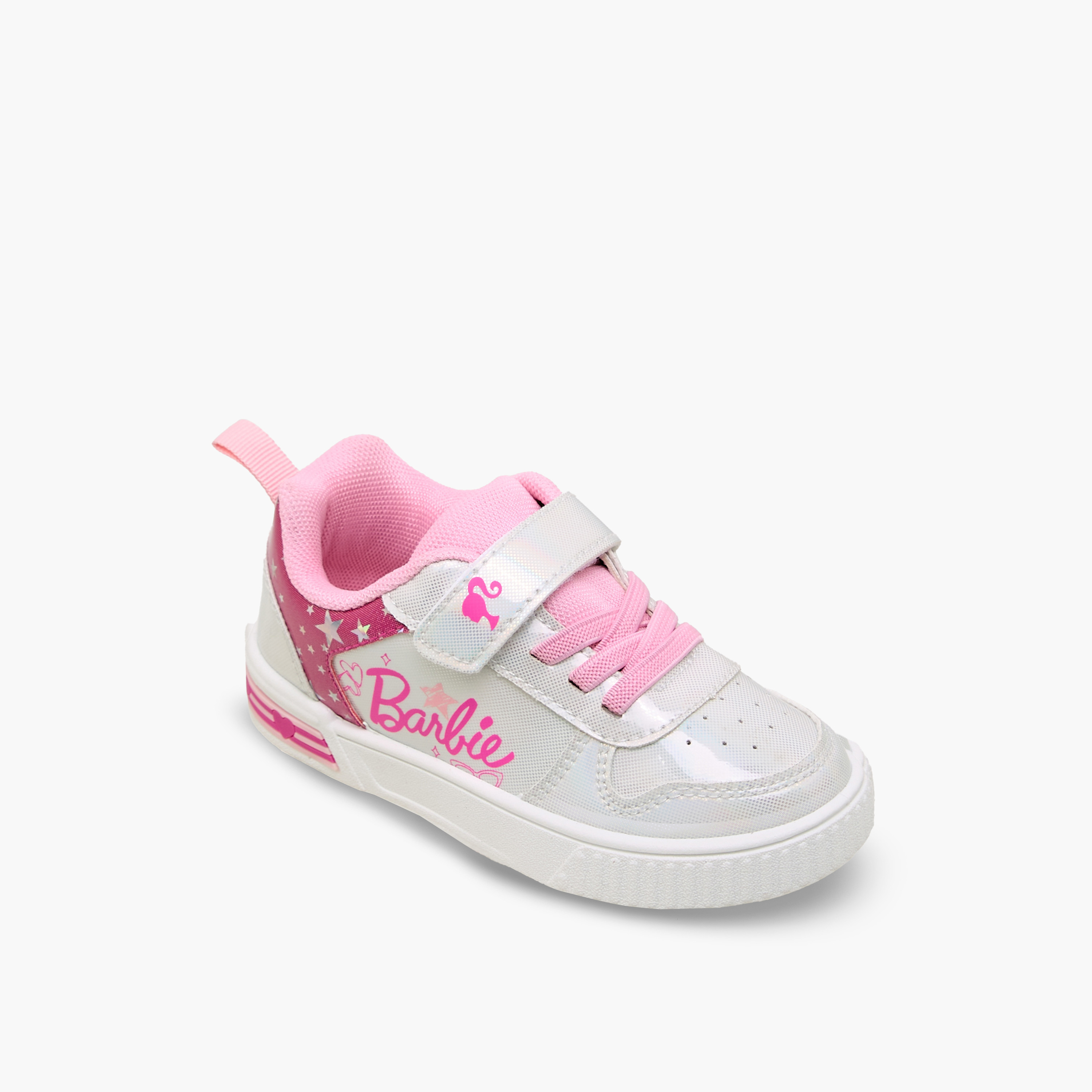 حذاء سنيكرز بشريط لاصق للبنات من باربي-girls-shoes-sneakers-image-5