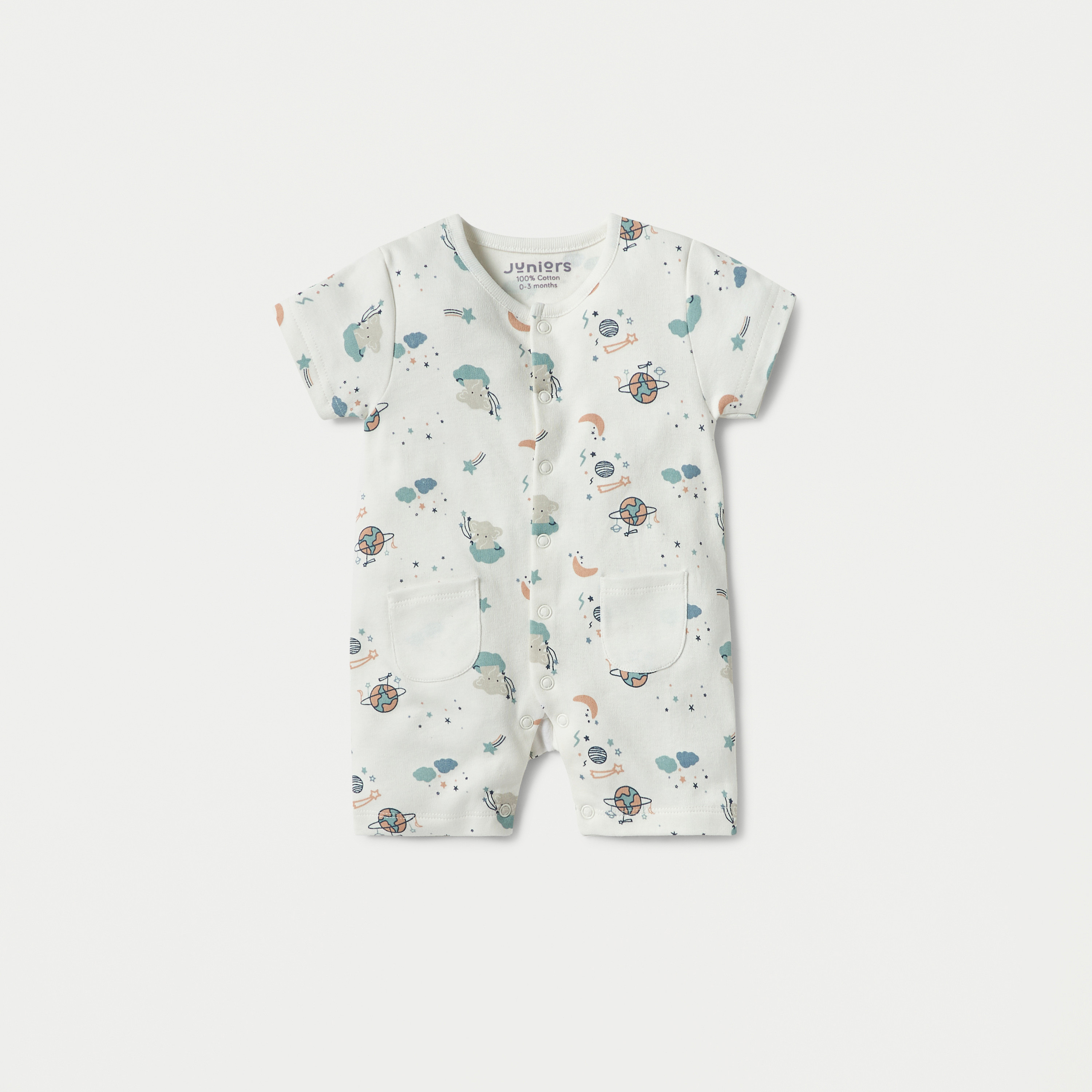 طقم أفرول وبدلة نوم بطبعات قطعتين من جونيورز-baby-girls-clothing-nightwear-sleepsuits-image-3