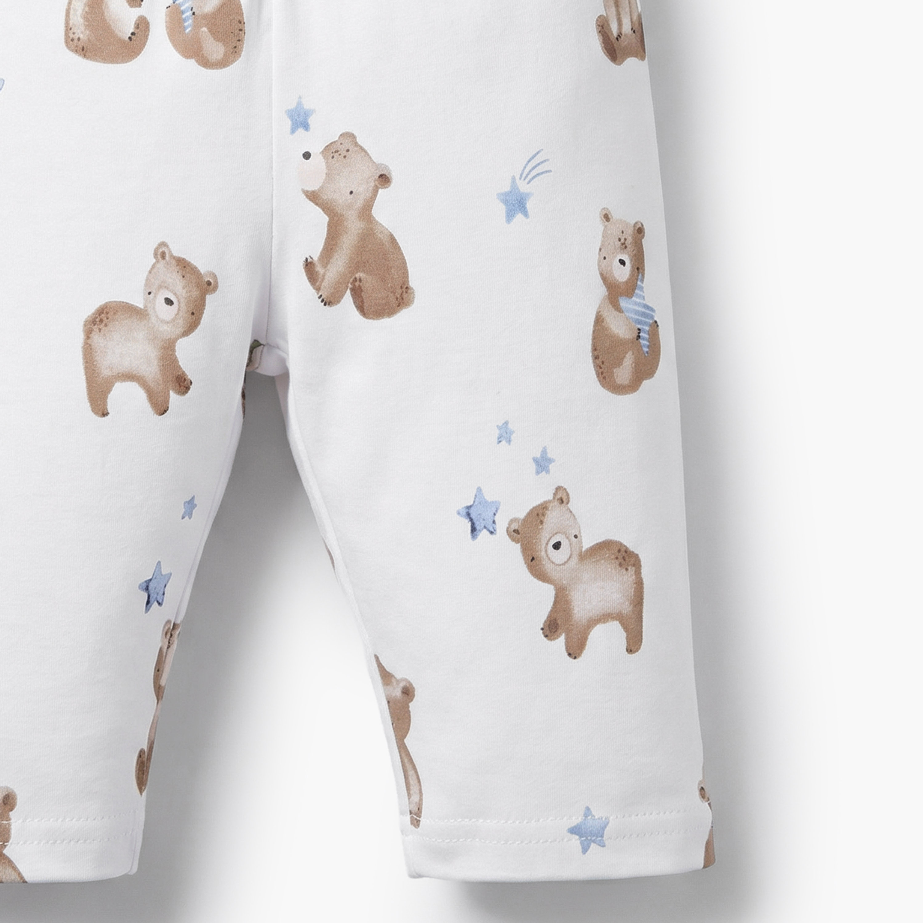 Pack of 3 Juniors Cotton Crew Neck Long Sleeves Pyjama Set with Bear Print-baby-boys-clothing-nightwear-pyjamasets-image-12
