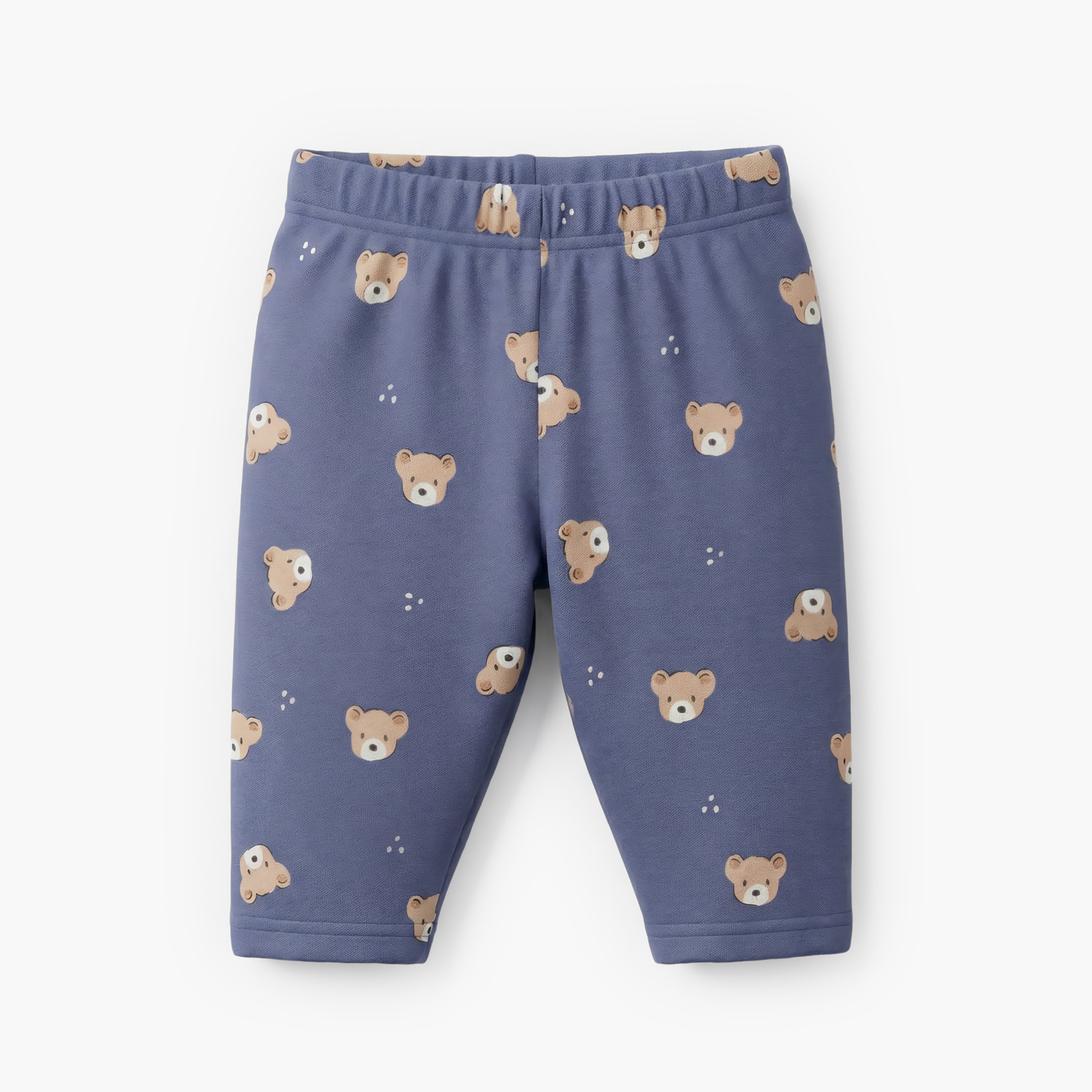 Pack of 3 Juniors Cotton Crew Neck Long Sleeves Pyjama Set with Bear Print-baby-boys-clothing-nightwear-pyjamasets-image-6