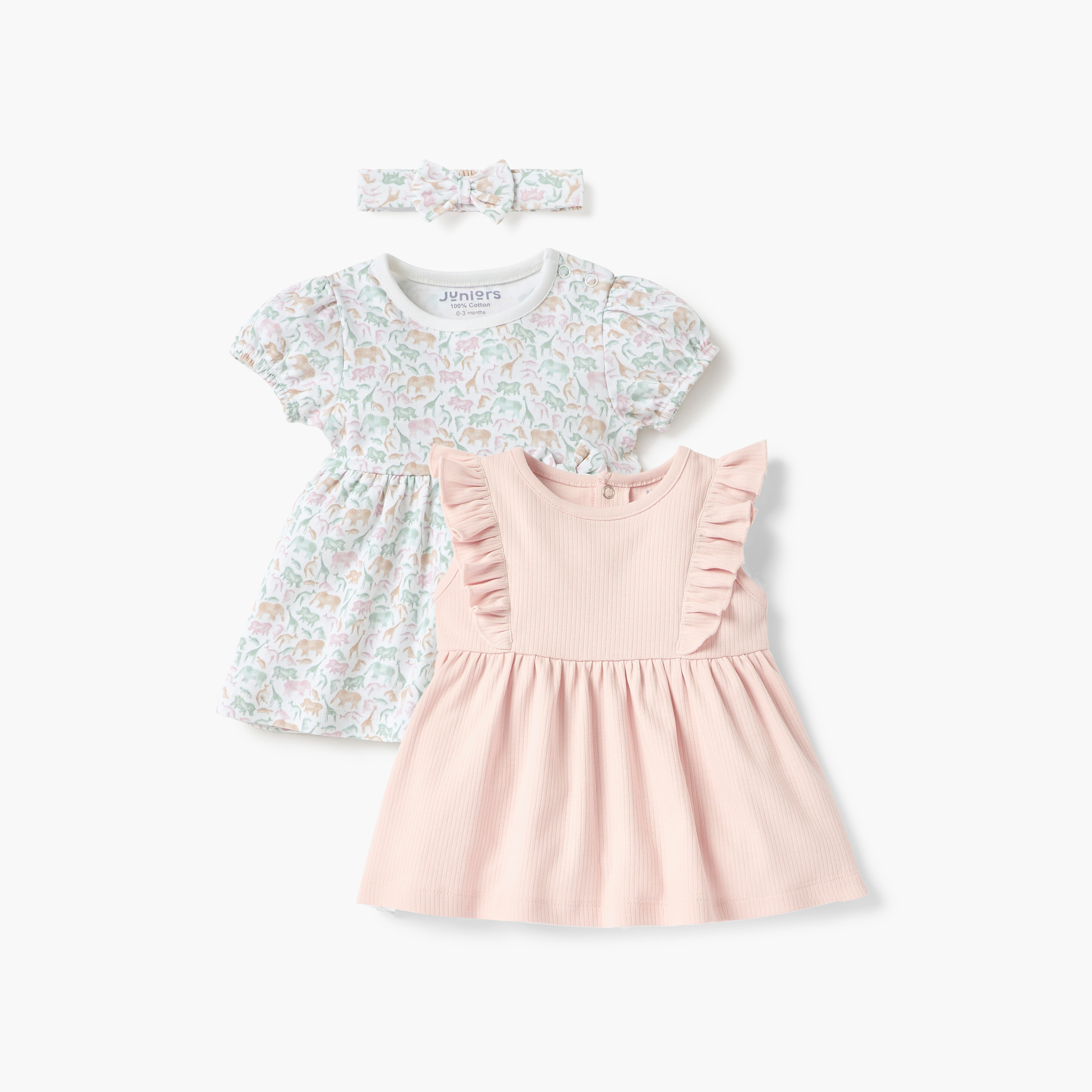 Juniors 3-Piece Assorted Dress and Headband Set-baby-girls-clothing-dressesandjumpsuits-image-1