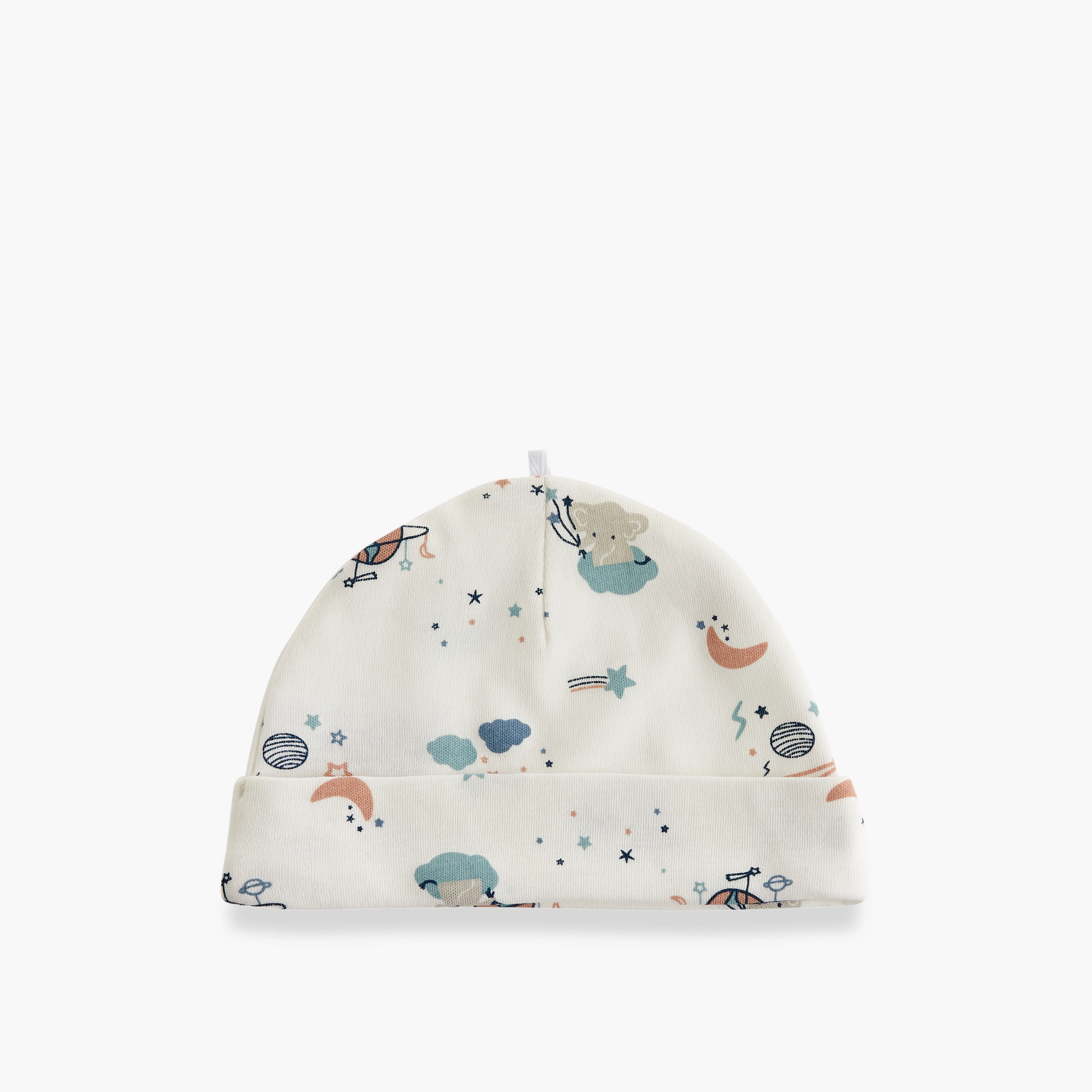 Juniors Printed Caps - Set of 2-baby-boys-accessories-caps-image-3