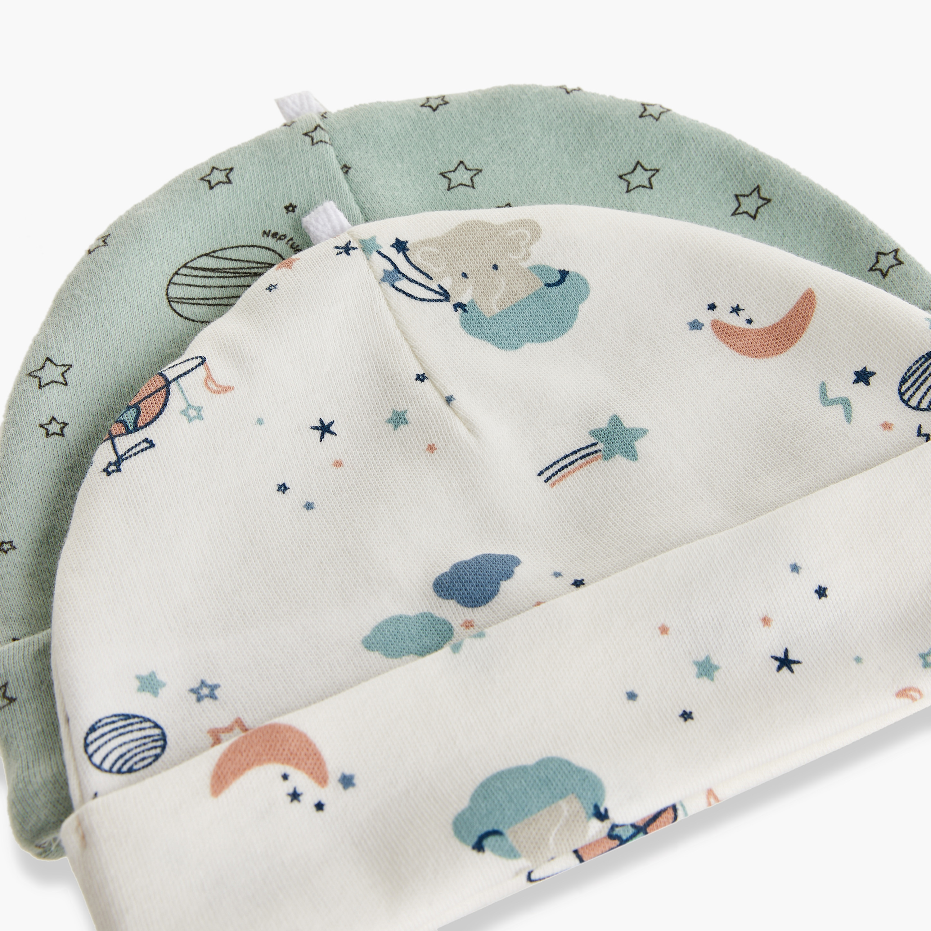 Juniors Printed Caps - Set of 2-baby-boys-accessories-caps-image-6