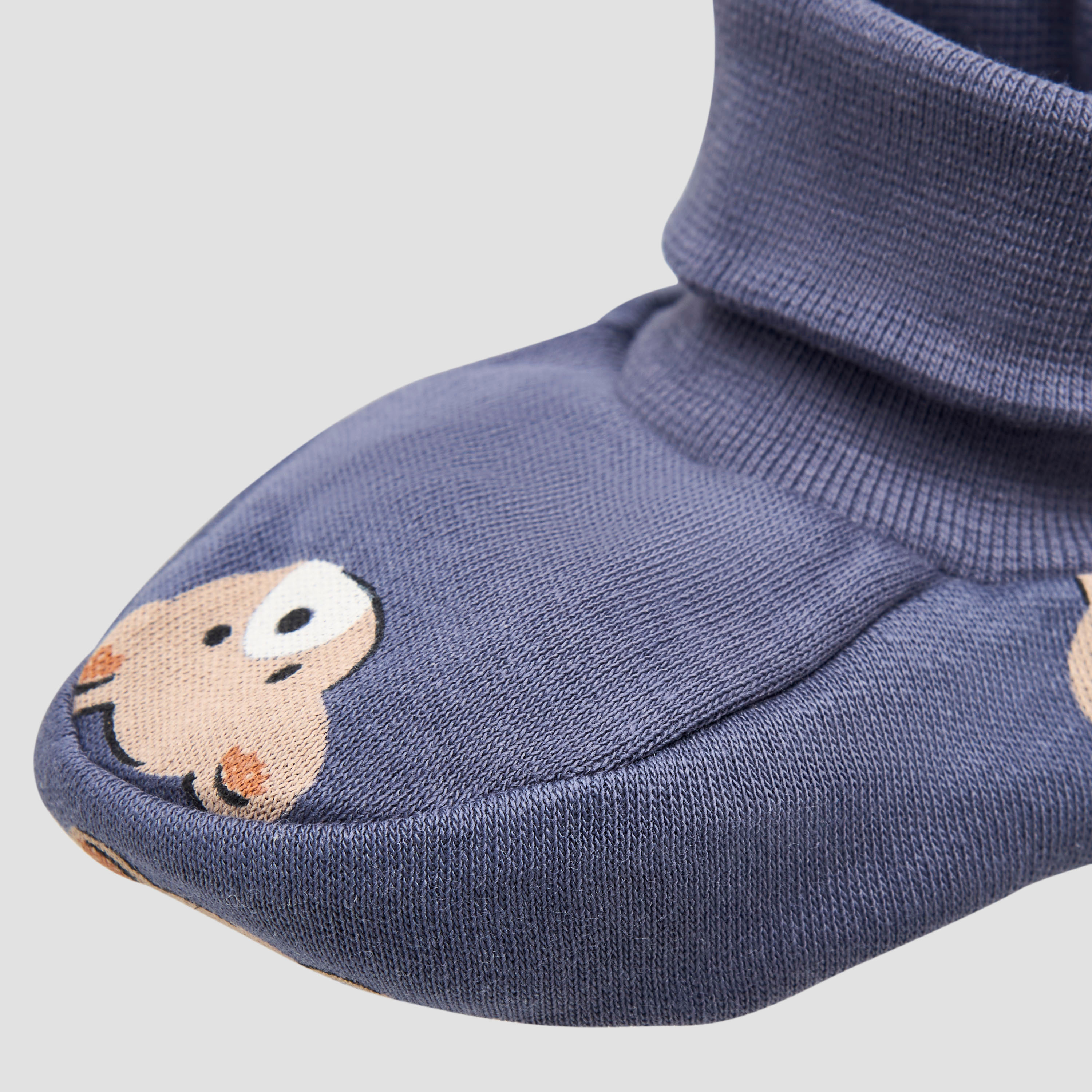 Pack of 3 Juniors Booties with Cuff, Printed-baby-boys-shoes-booties-image-7