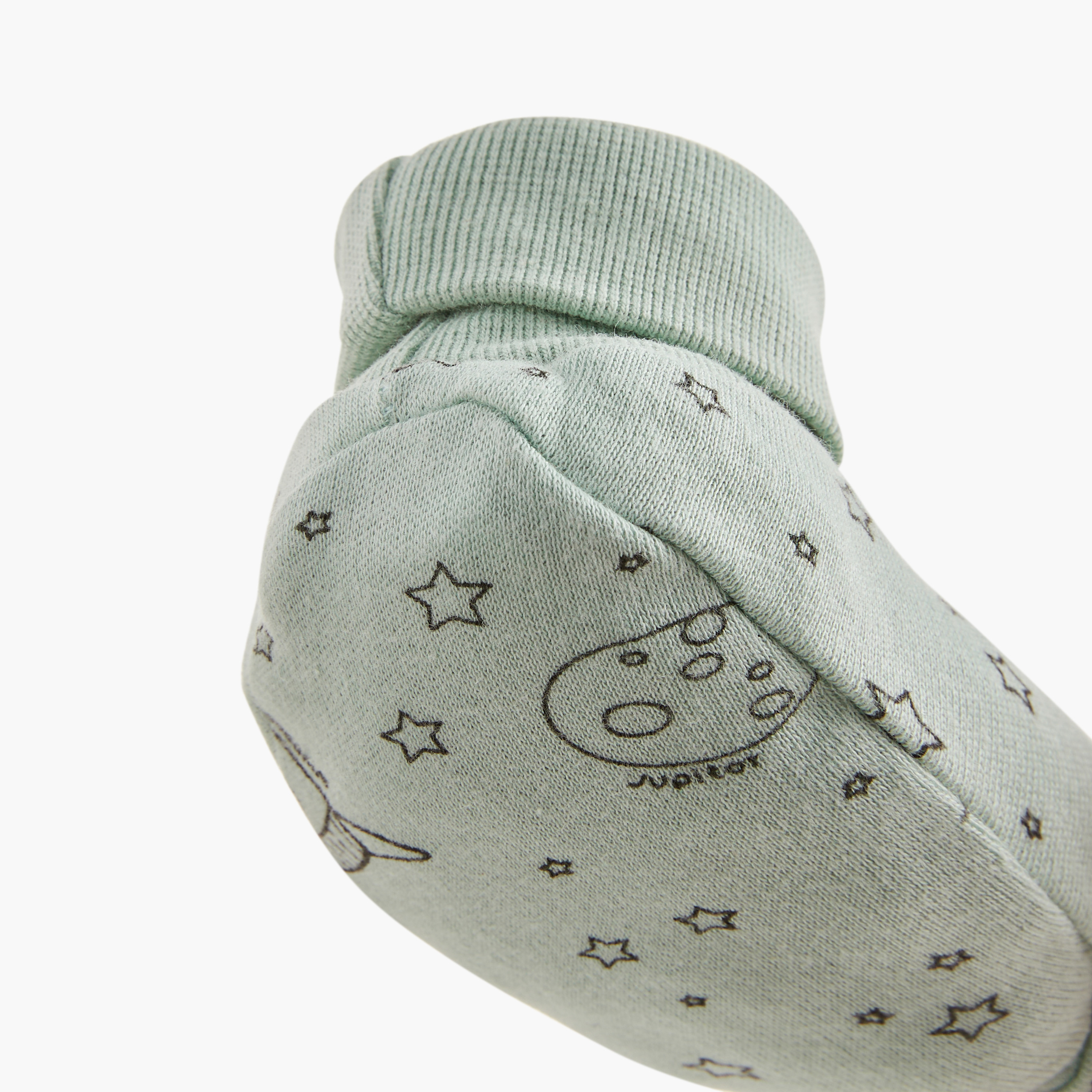 Juniors Printed Booties - Set of 2-baby-boys-accessories-socks-image-11