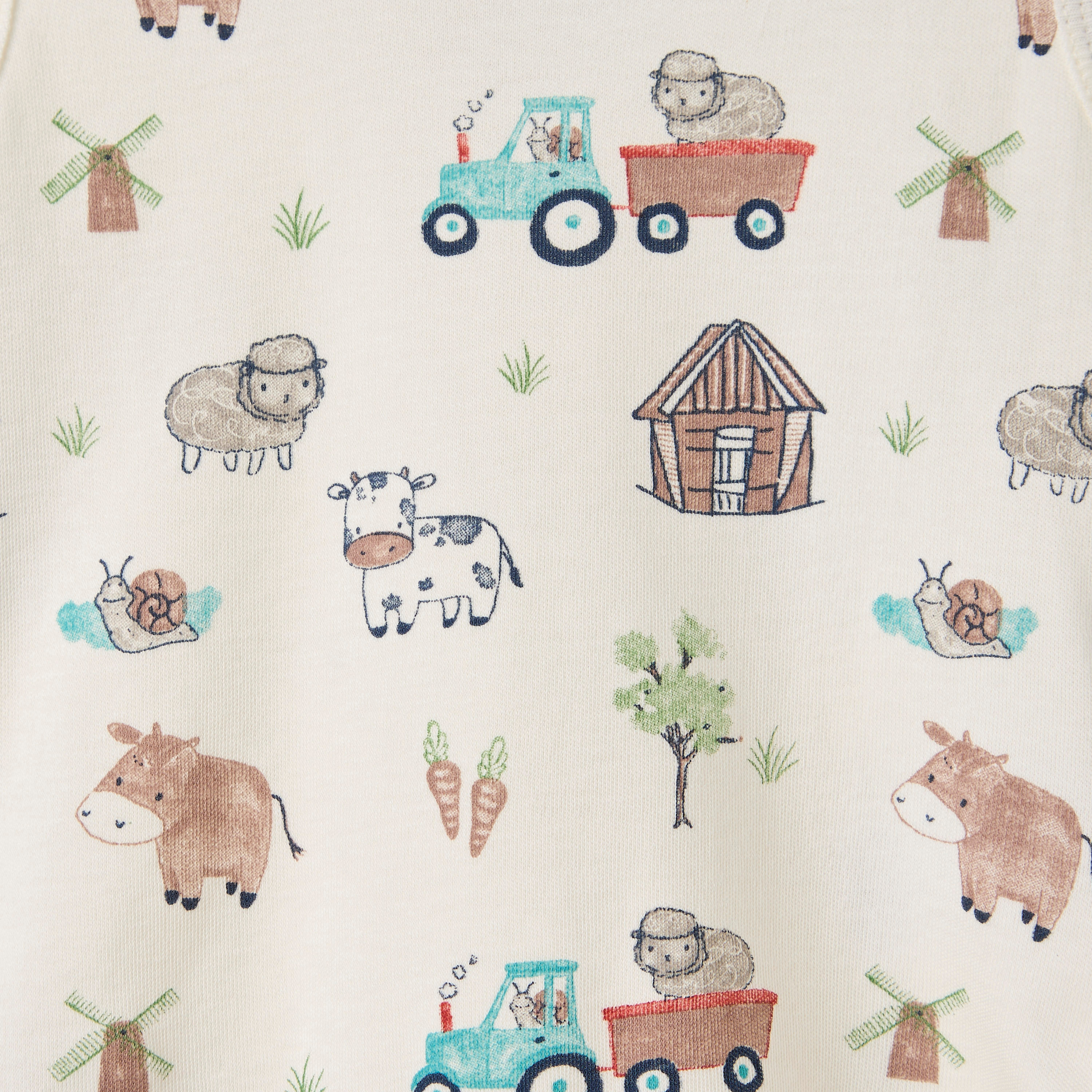 Juniors Printed Sleeveless Bodysuit - Set of 3-baby-boys-clothing-multipacks-image-7