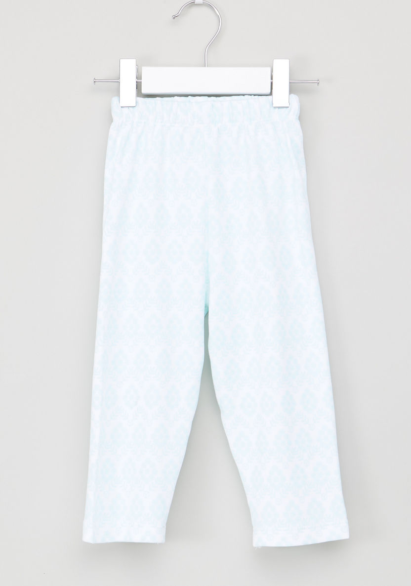 Juniors Applique Detail T-Shirt and Pyjama Set-Pyjama Sets-image-3