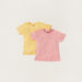 Juniors Solid T-shirt with Short Sleeves - Set of 2-T Shirts-thumbnail-0