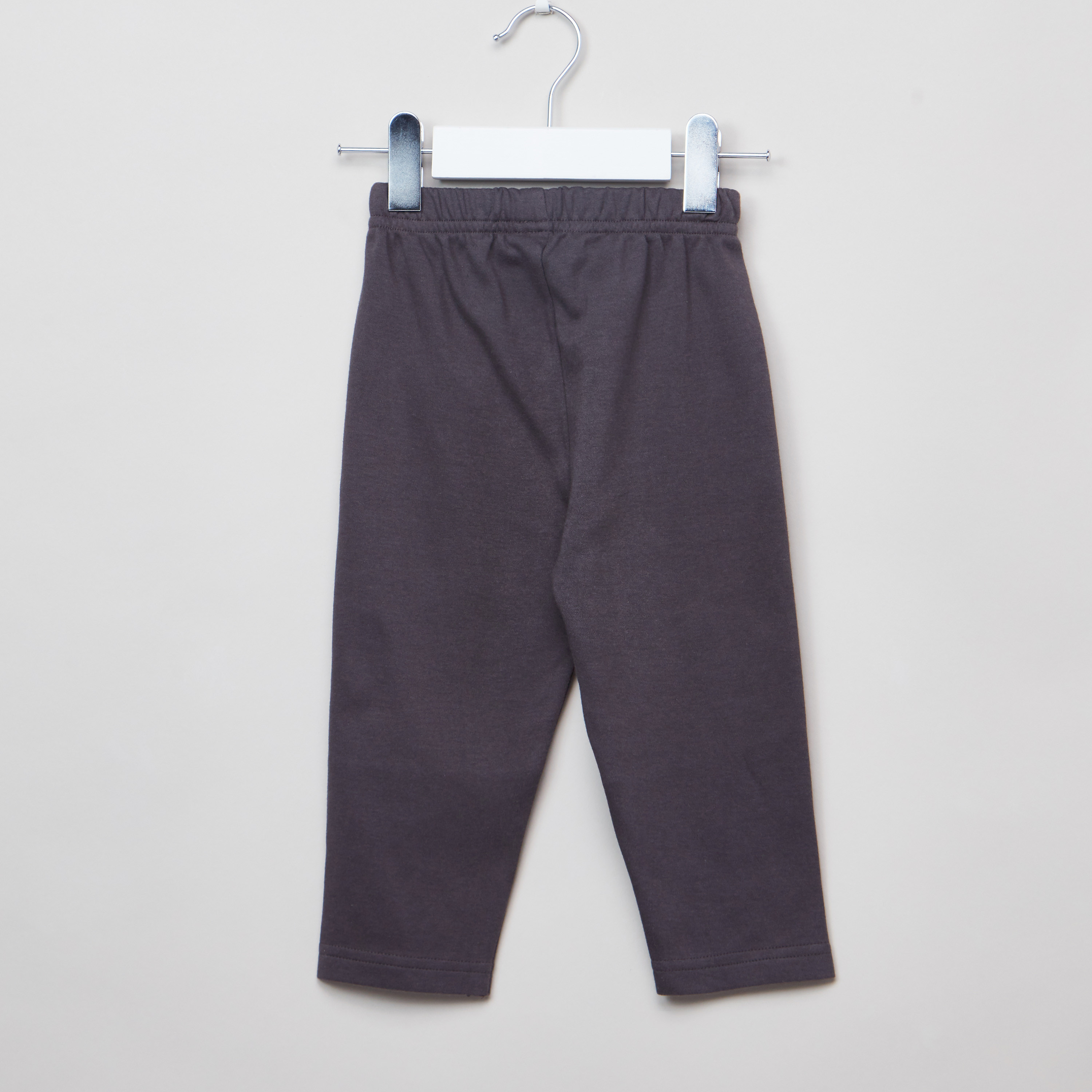 Juniors Striped Applique Detail T-shirt and Pyjama Set-baby-boys-clothing-nightwear-pyjamasets-image-7