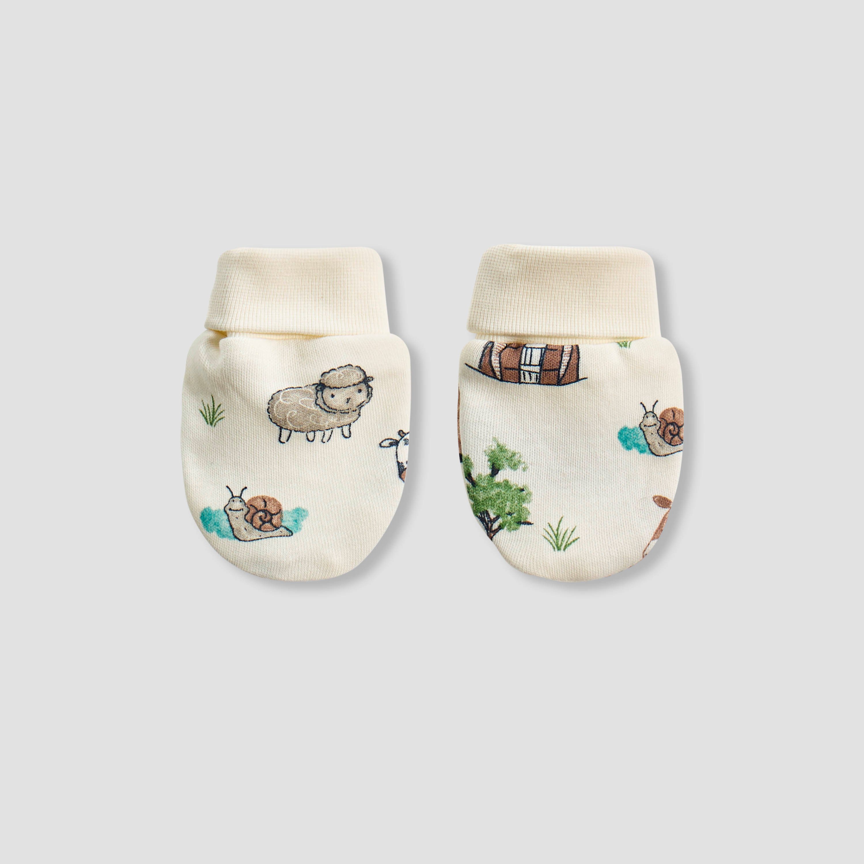 Juniors Farm Print Mittens - Set of 3-baby-girls-accessories-mittens-image-3