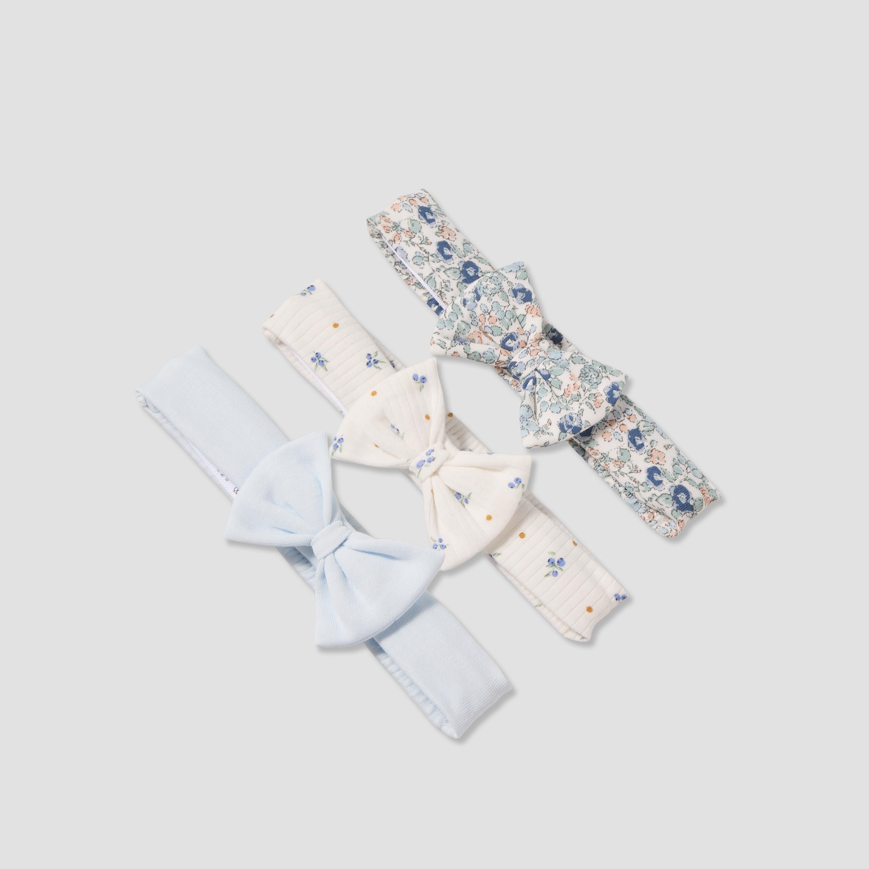 Pack of 3 Juniors Headband with Bow Accent-baby-girls-accessories-hairaccessories-image-7