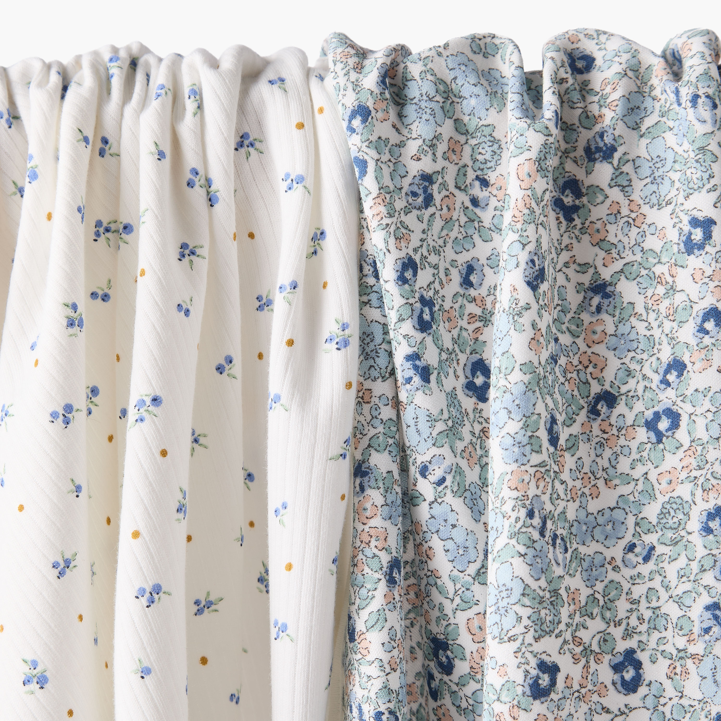 Pack of 2 Juniors Receiving Blanket with Floral Print-baby-nursery-blanketsandswaddles-receivingblankets-image-4