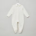 Giggles Solid Collared Sleepsuit with Long Sleeves and Lace Detail-Sleepsuits-thumbnail-2