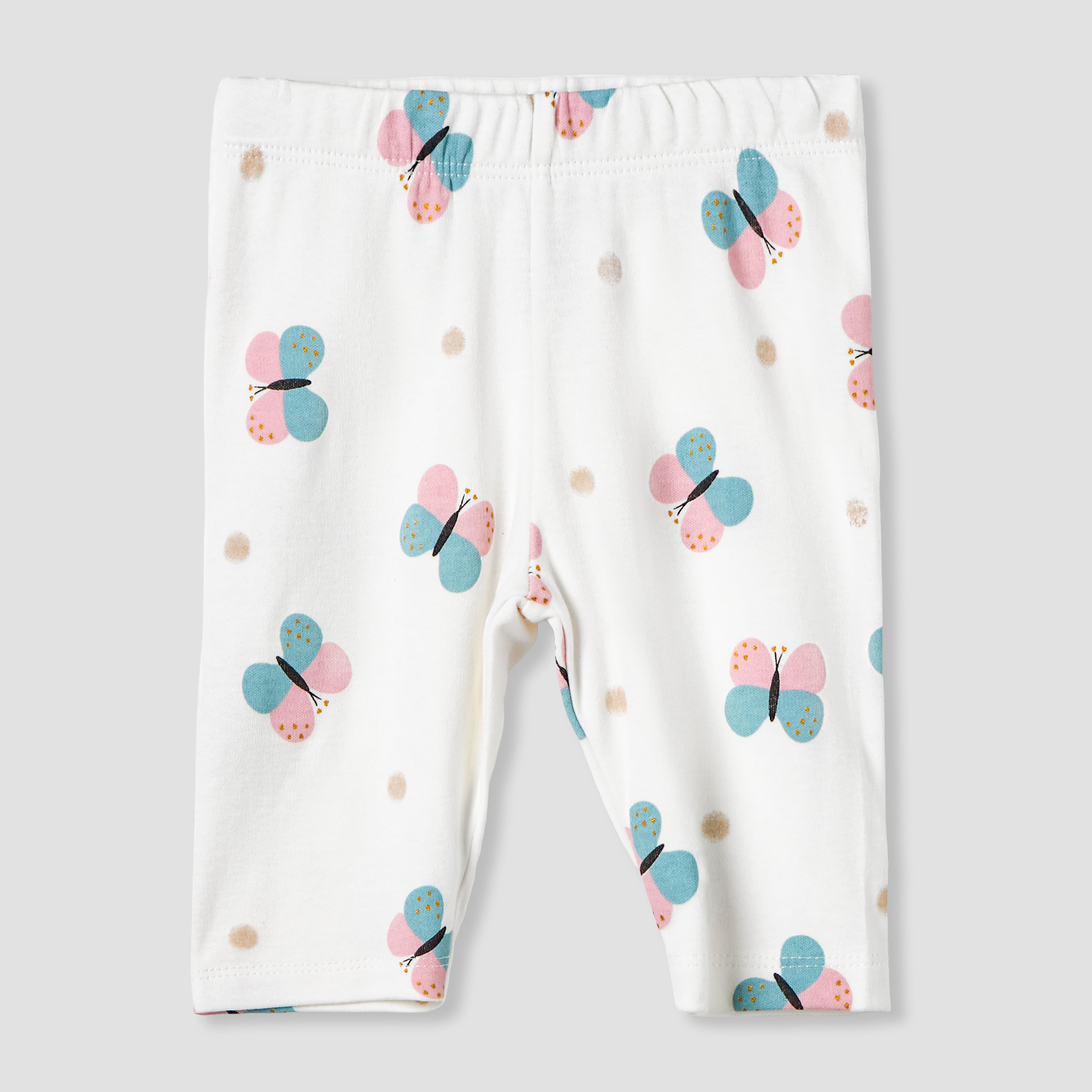 Set of 2 Juniors Cotton Round Neck Long Sleeve Pyjama Set with Butterfly Print-baby-girls-clothing-nightwear-pyjamasets-image-3
