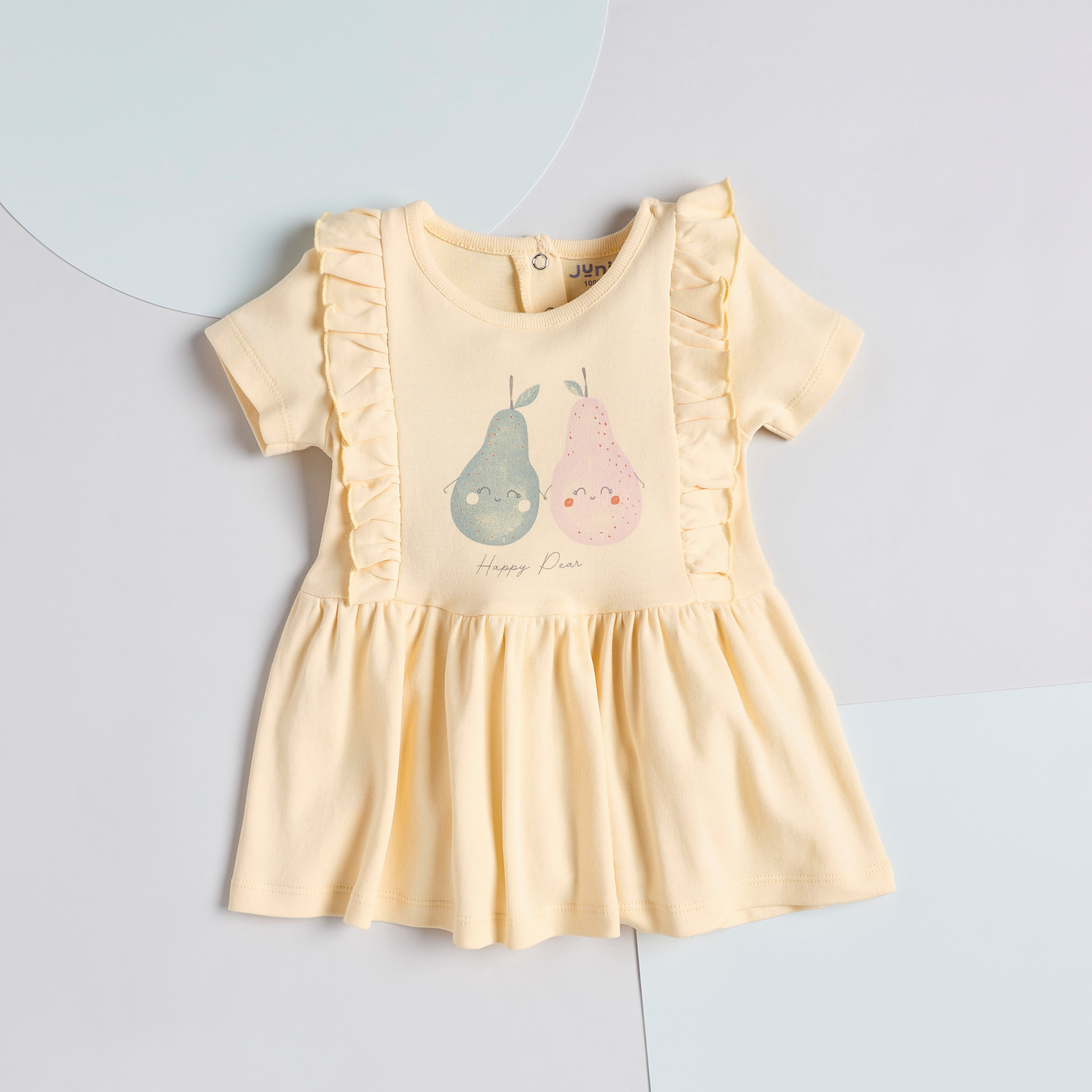 Juniors Printed A-line Dress with Short Sleeves - Set of 2-baby-girls-clothing-dressesandjumpsuits-image-3