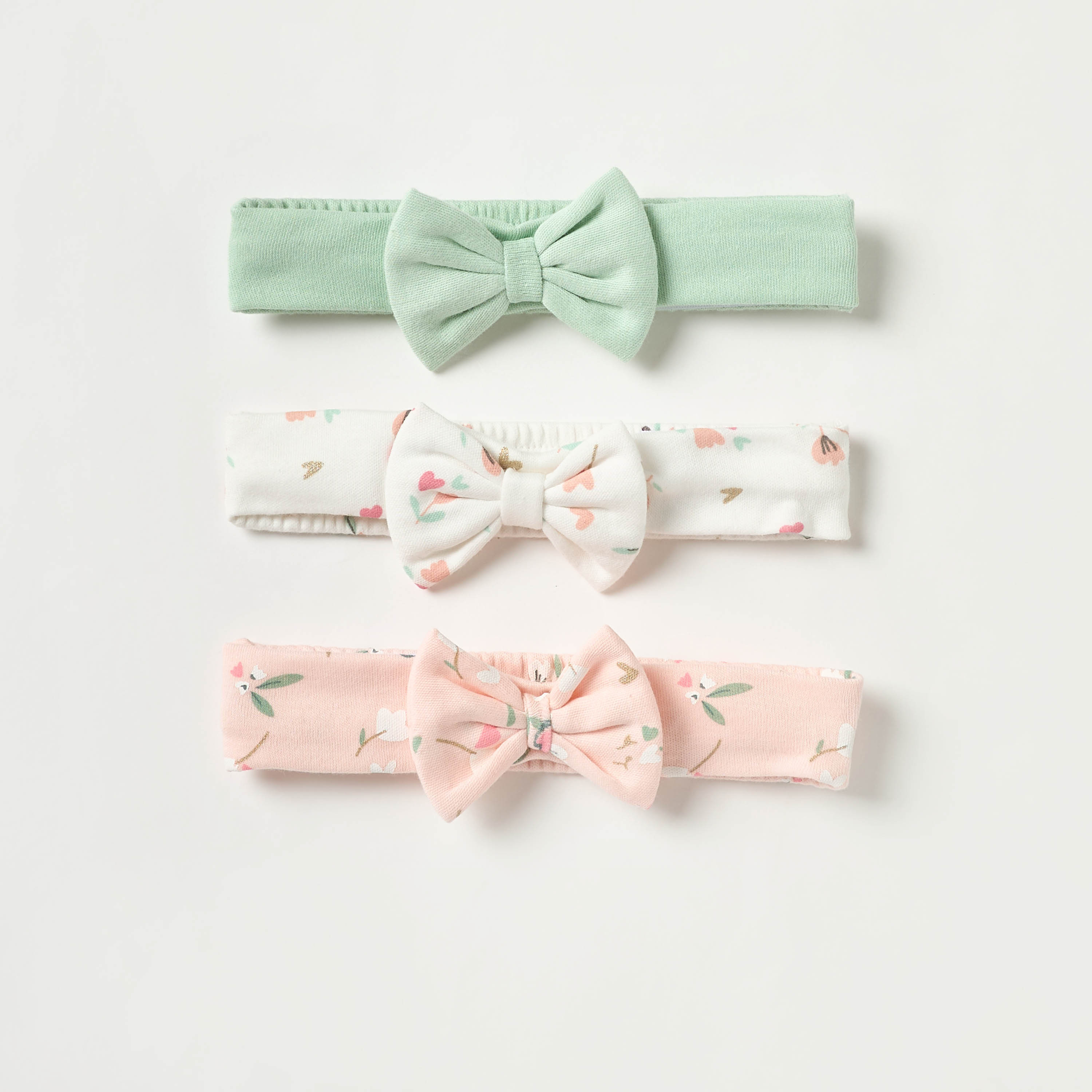 Juniors Assorted Headband with Bow Detail - Set of 3-baby-girls-accessories-hairaccessories-image-1