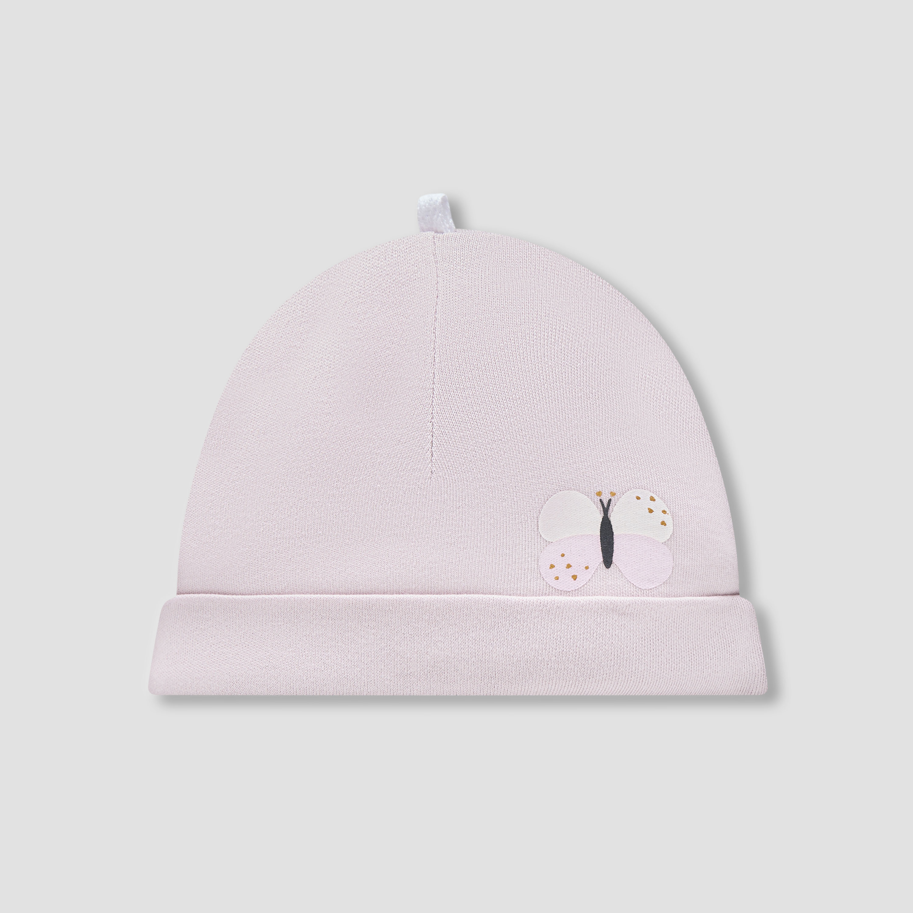 Pack of 2 Cap with Butterfly Print-baby-girls-accessories-caps-image-4