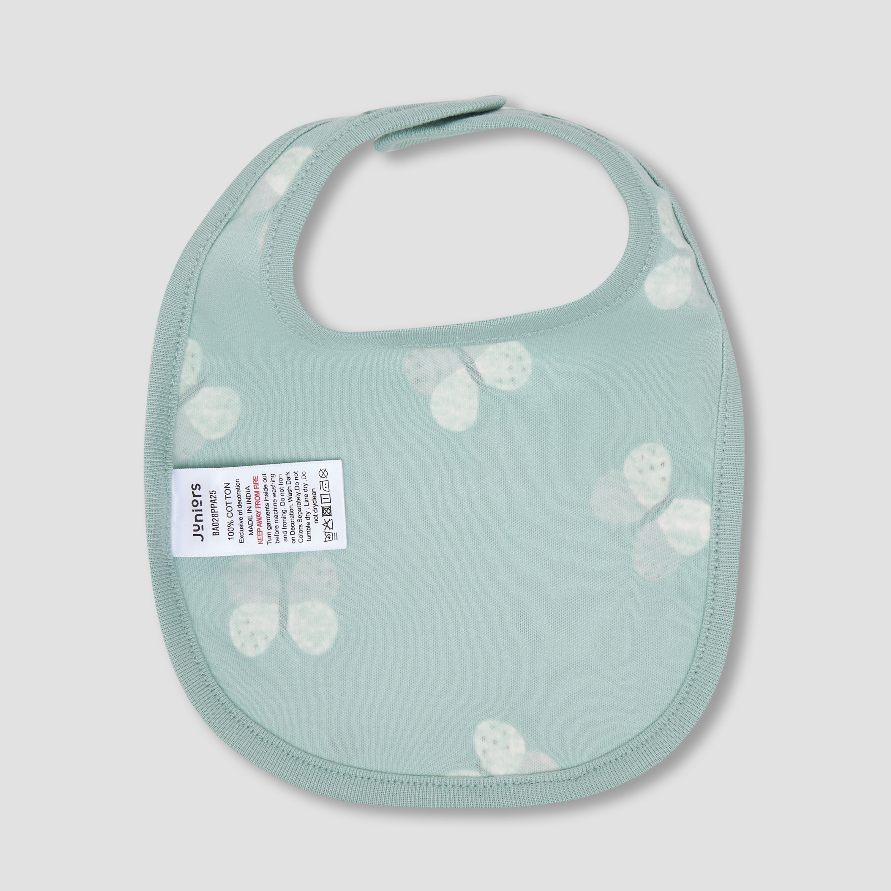 Pack of 2 Juniors Baby Bib with Butterfly Print-baby-feeding-bibs-image-4