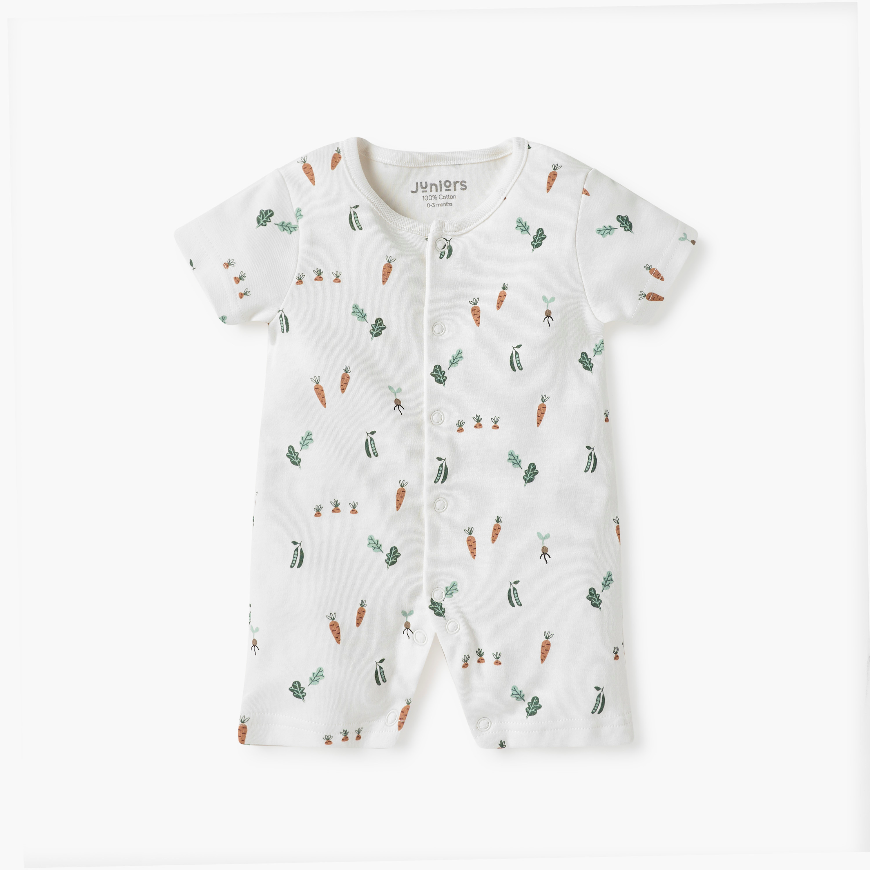 Juniors Printed Long Sleeve Sleepsuit and Romper Set-baby-boys-clothing-nightwear-sleepsuits-image-2