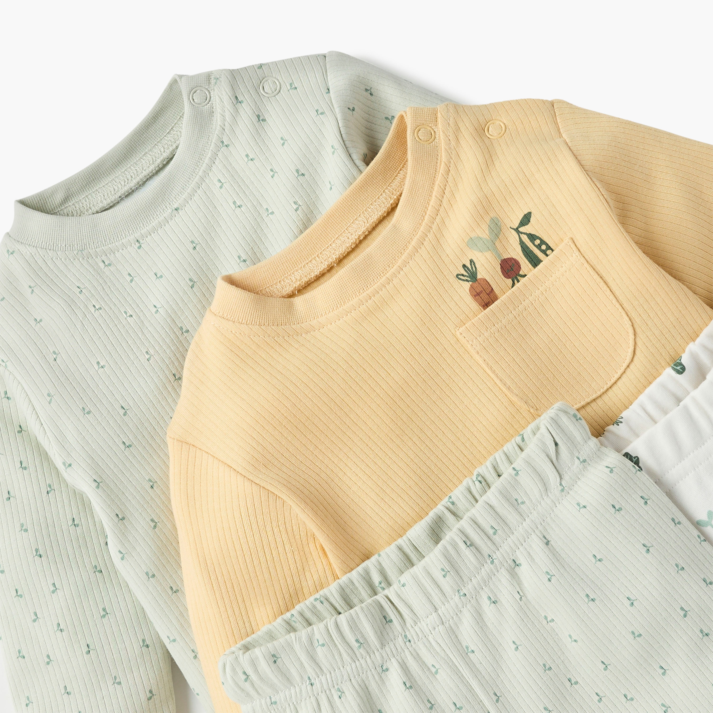 Juniors Printed T-shirt with Pyjama - Set of 2-baby-boys-clothing-nightwear-pyjamasets-image-4