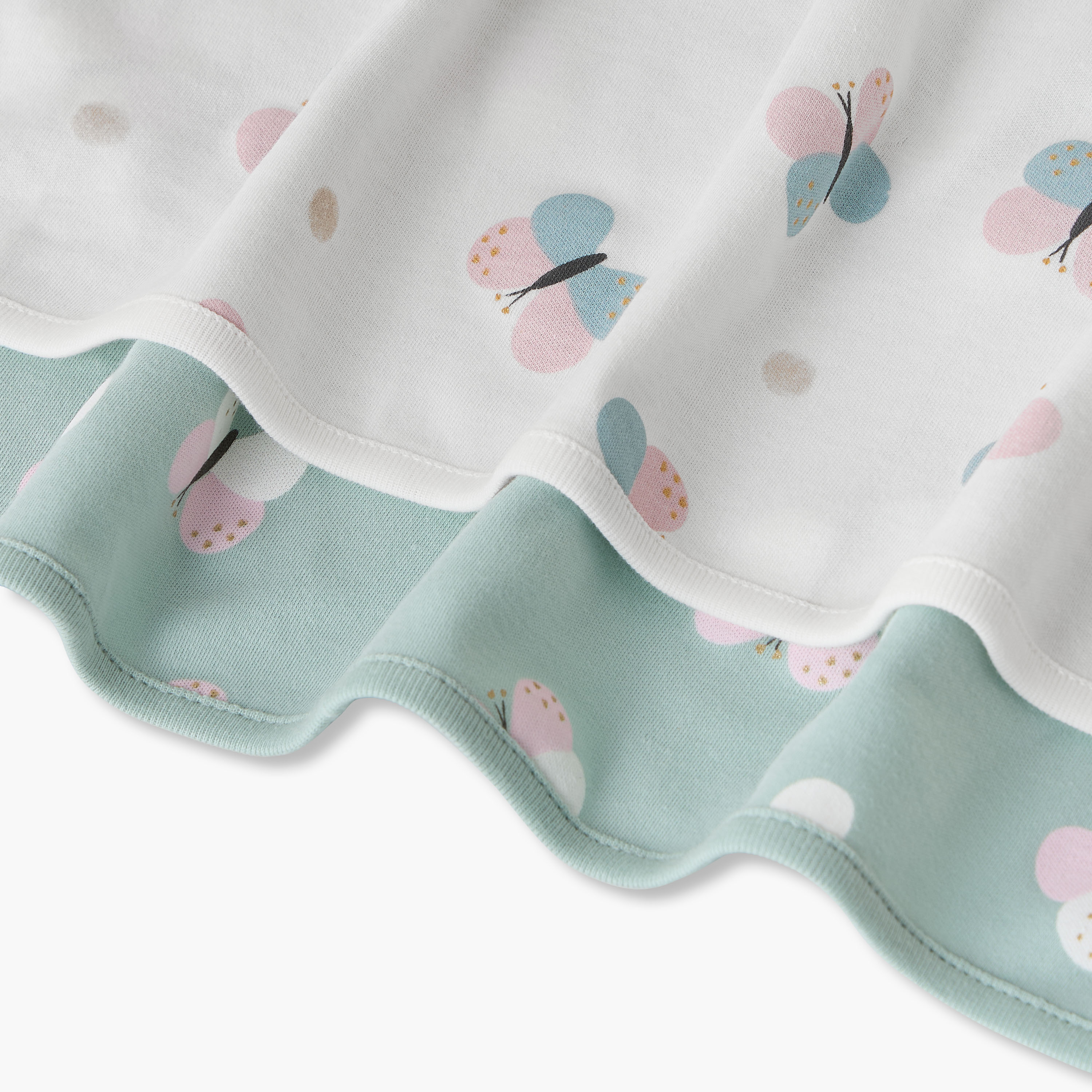 Juniors Receiving Blanket with Butterfly Print, Set of 2-baby-nursery-blanketsandswaddles-receivingblankets-image-5