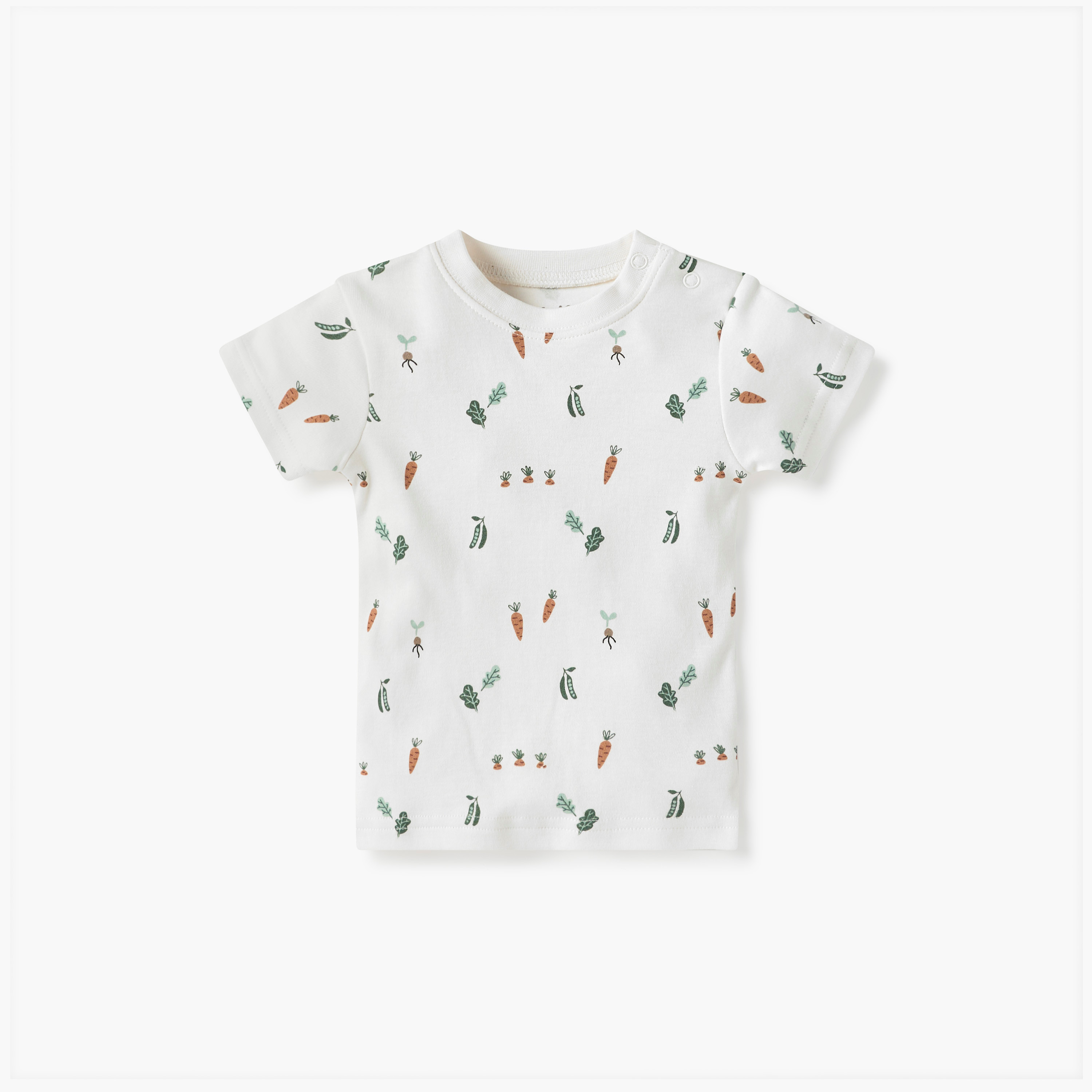 Juniors Printed Dungaree and T-shirt Set-baby-boys-clothing-rompers-image-3