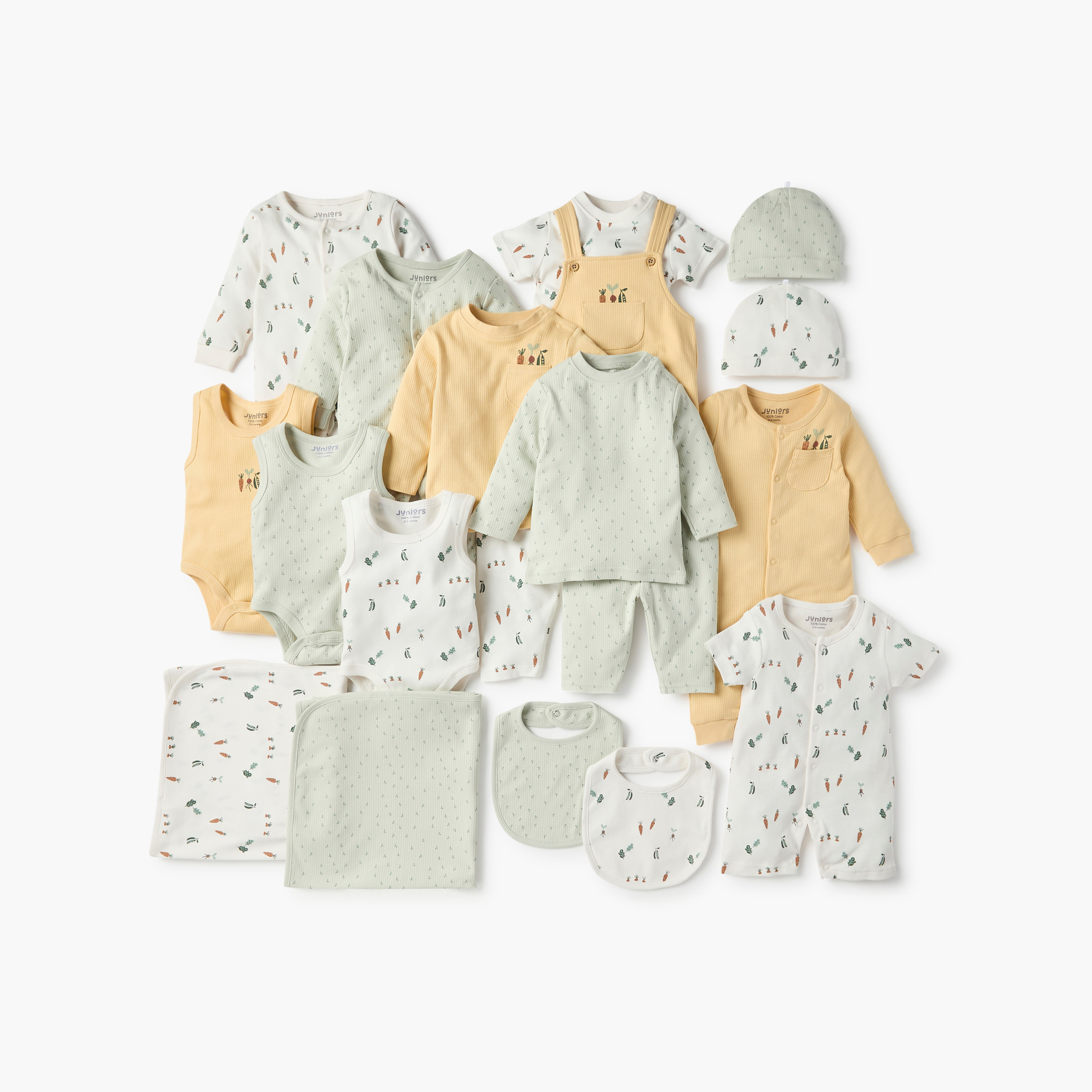 Juniors Printed Dungaree and T-shirt Set-baby-boys-clothing-rompers-image-6