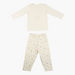 Giggles Bear Print Long Sleeves T-shirt and Pyjama Set-Pyjama Sets-thumbnail-1